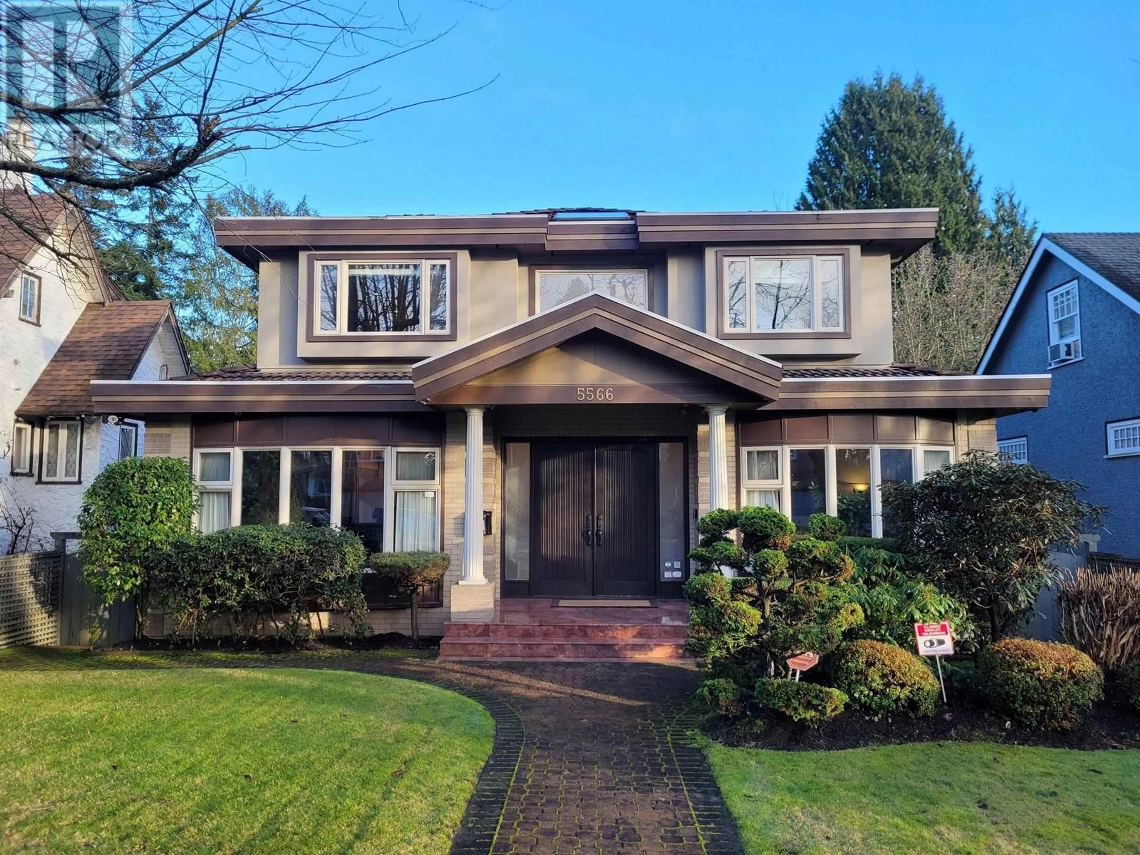 Home with brick exterior material, street for 5566 TRAFALGAR STREET, Vancouver British Columbia V6N1C3