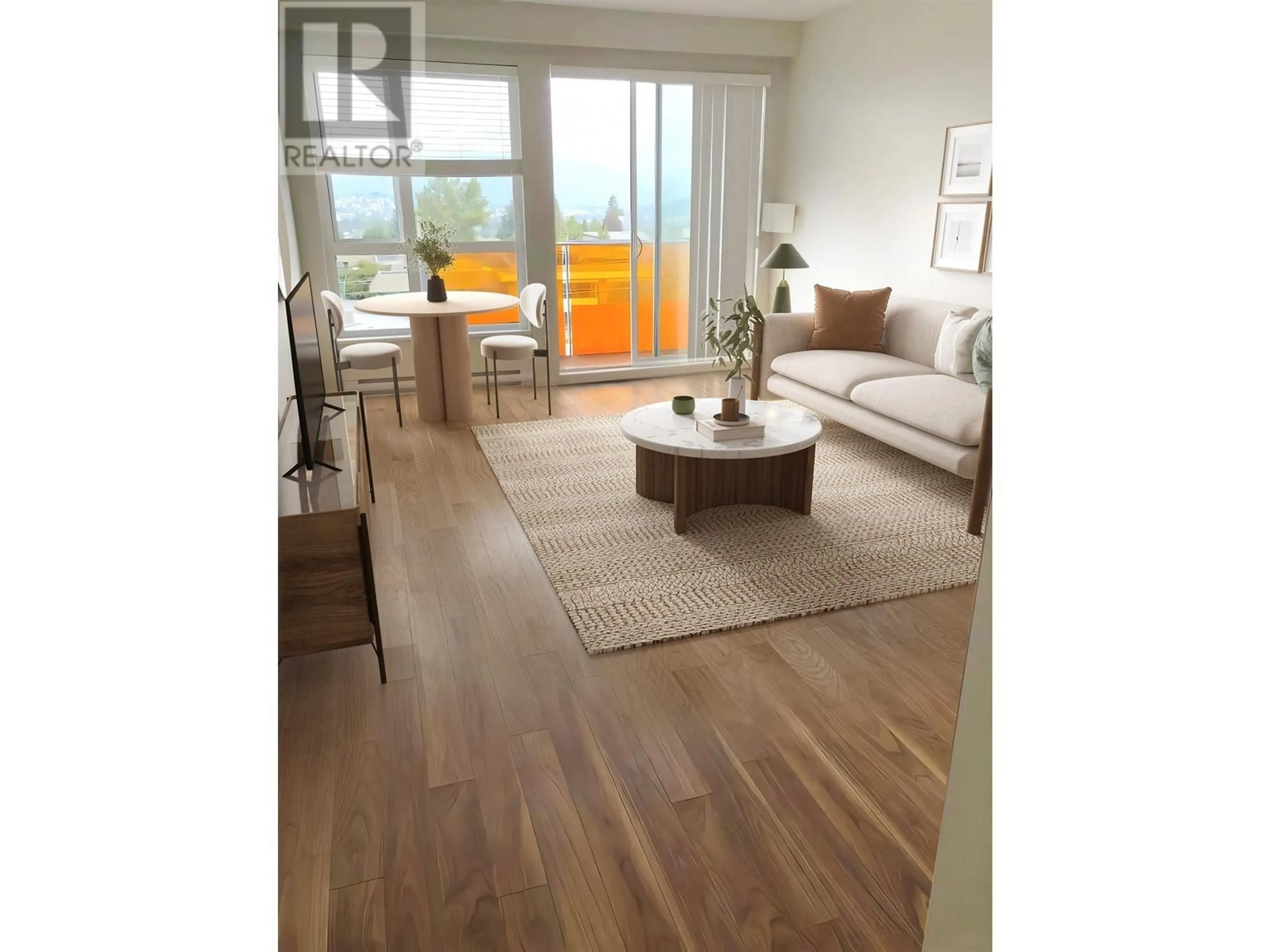Living room with furniture, wood/laminate floor for PH17 - 5388 GRIMMER STREET, Burnaby British Columbia V5H0B9