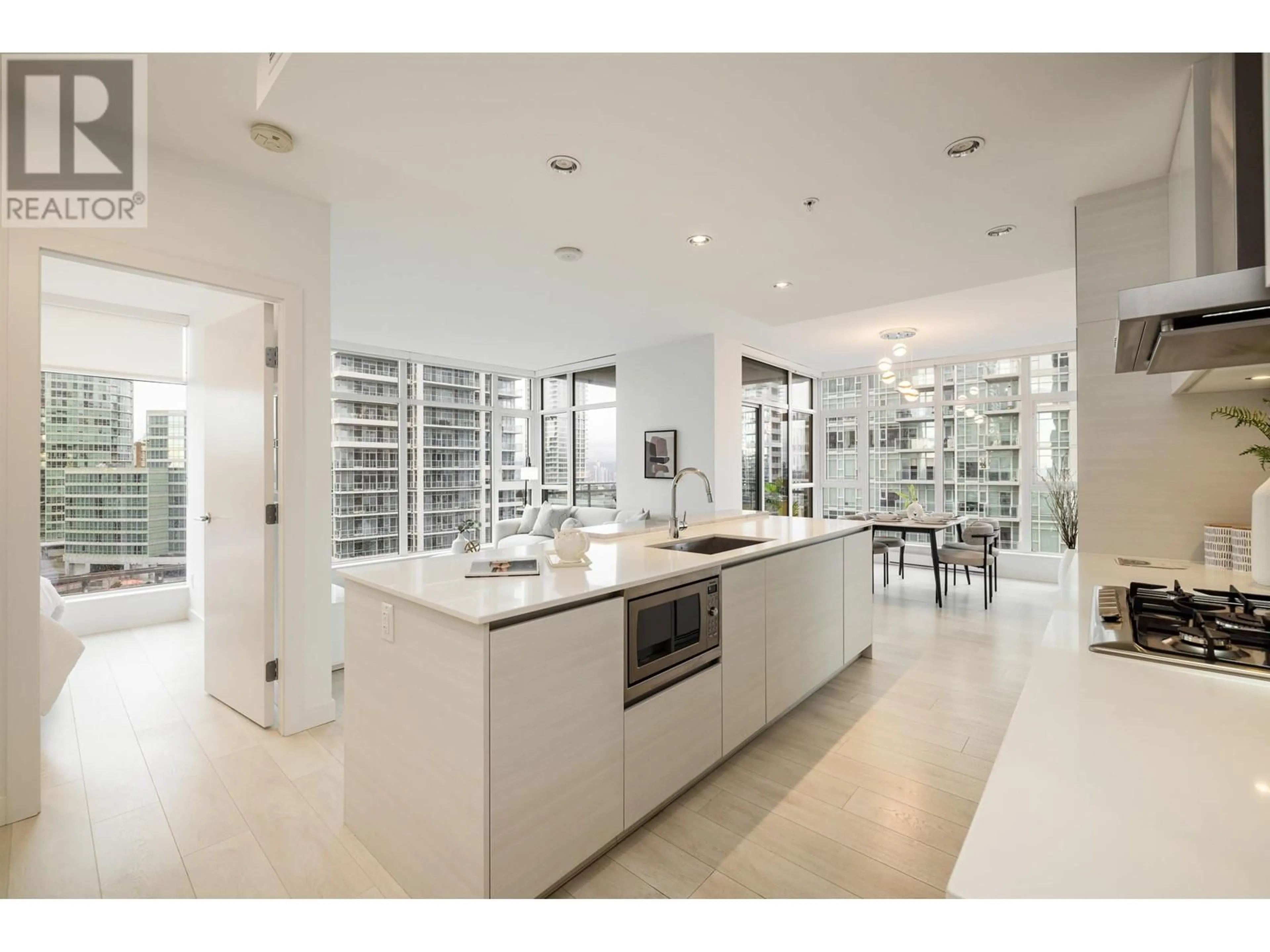 Contemporary kitchen, ceramic/tile floor for 1007 6098 STATION STREET, Burnaby British Columbia V5H0H4