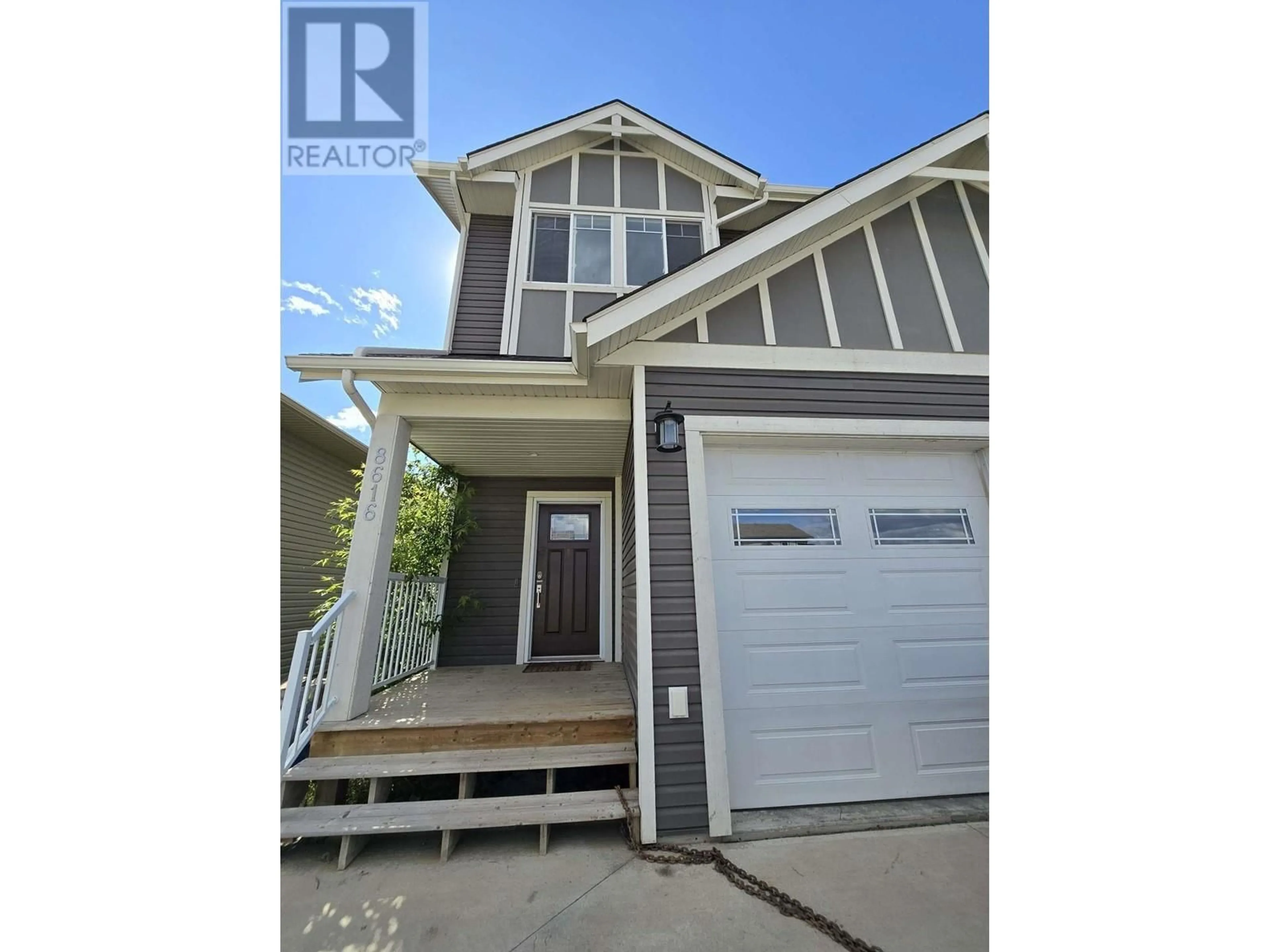 Home with vinyl exterior material, street for 8616 74 STREET, Fort St. John British Columbia V1J7J6