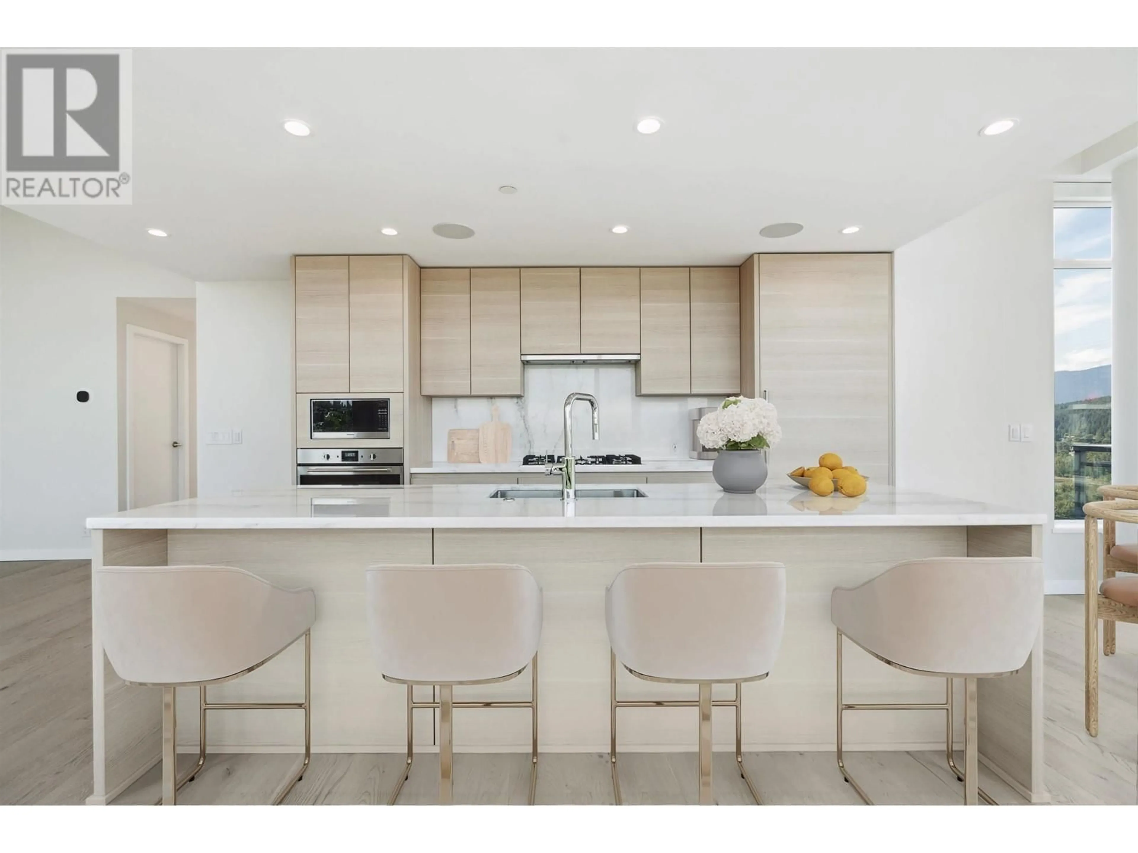 Open concept kitchen, ceramic/tile floor for 2601 - 308 MORRISSEY ROAD, Port Moody British Columbia V3H0M2