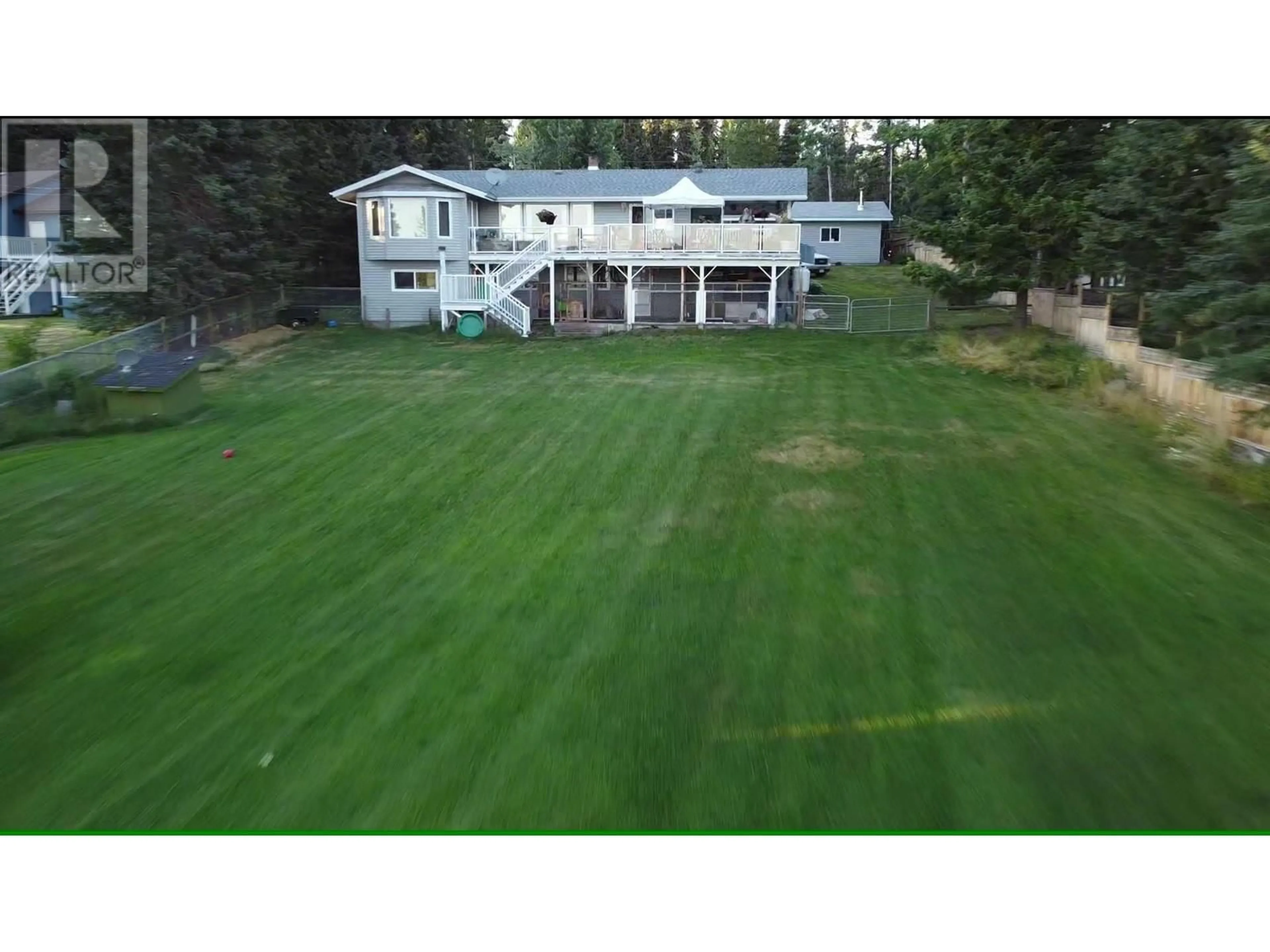 A pic from outside/outdoor area/front of a property/back of a property/a pic from drone, unknown for 3705 E TCHESINKUT LAKE ROAD, Burns Lake British Columbia V0J1E2