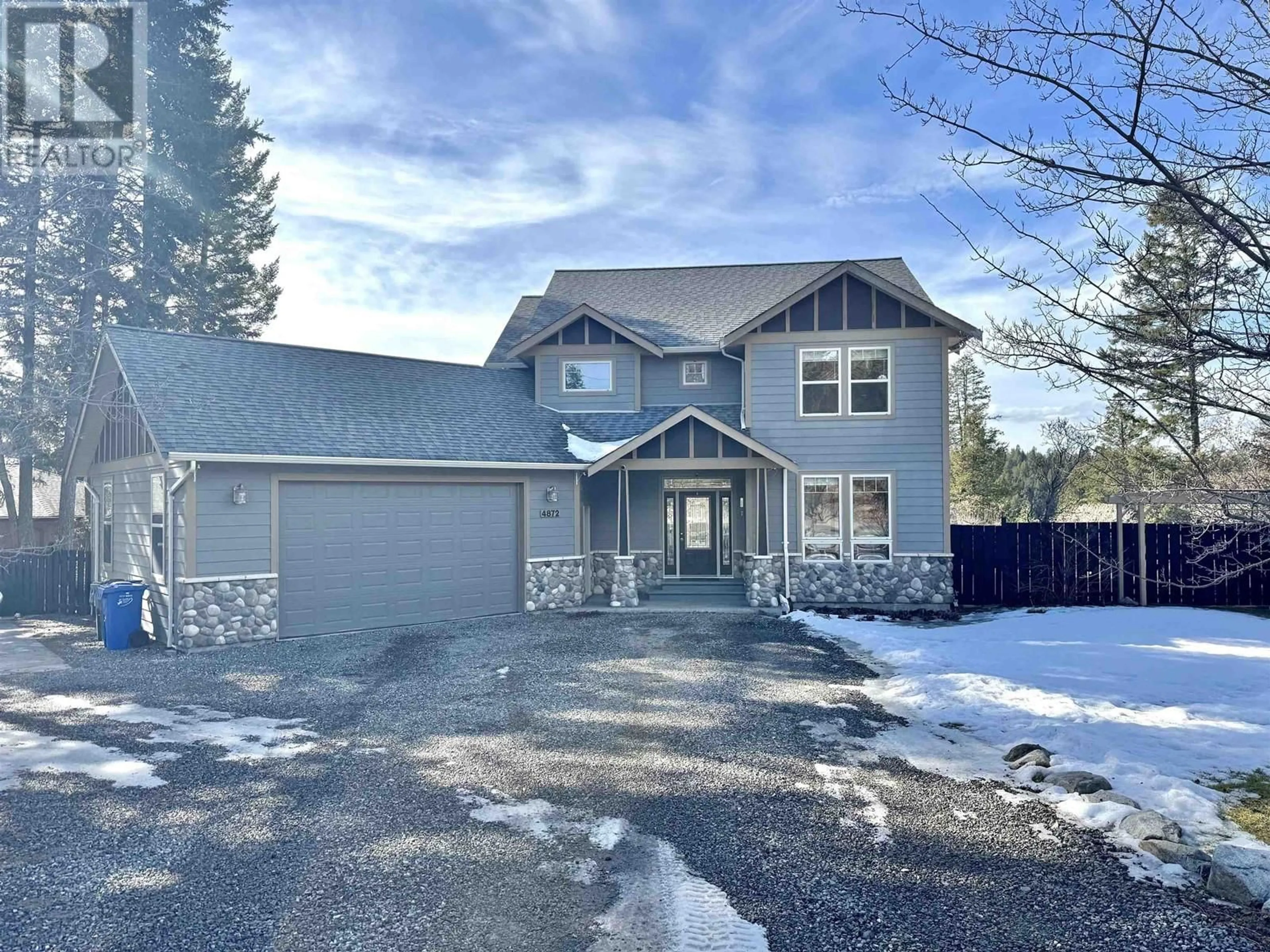 Home with vinyl exterior material, unknown for 4872 GLOINNZUN CRESCENT, 108 Mile Ranch British Columbia V0K2Z0