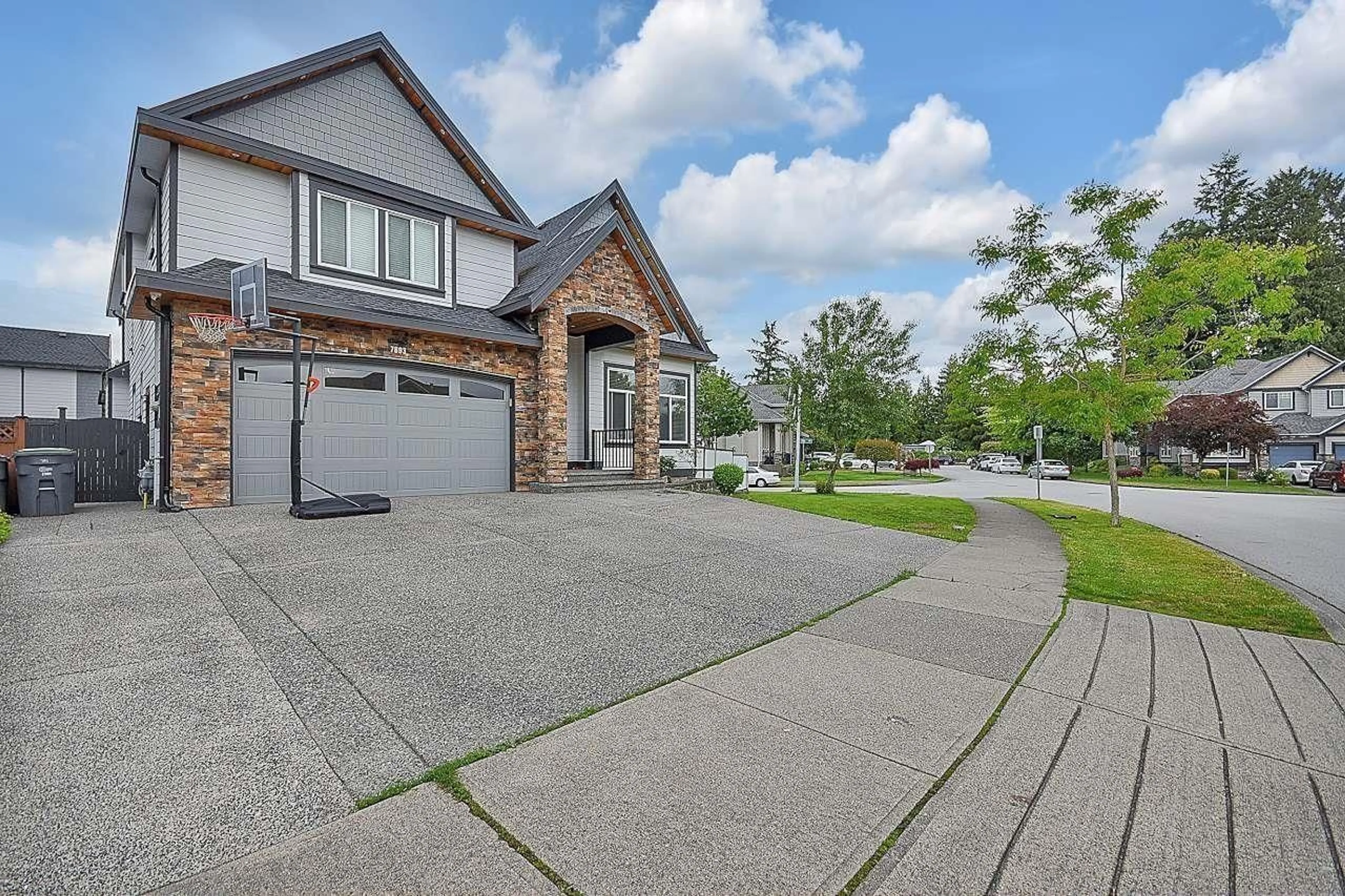 Home with brick exterior material, street for 7893 147A STREET, Surrey British Columbia V3S2T8