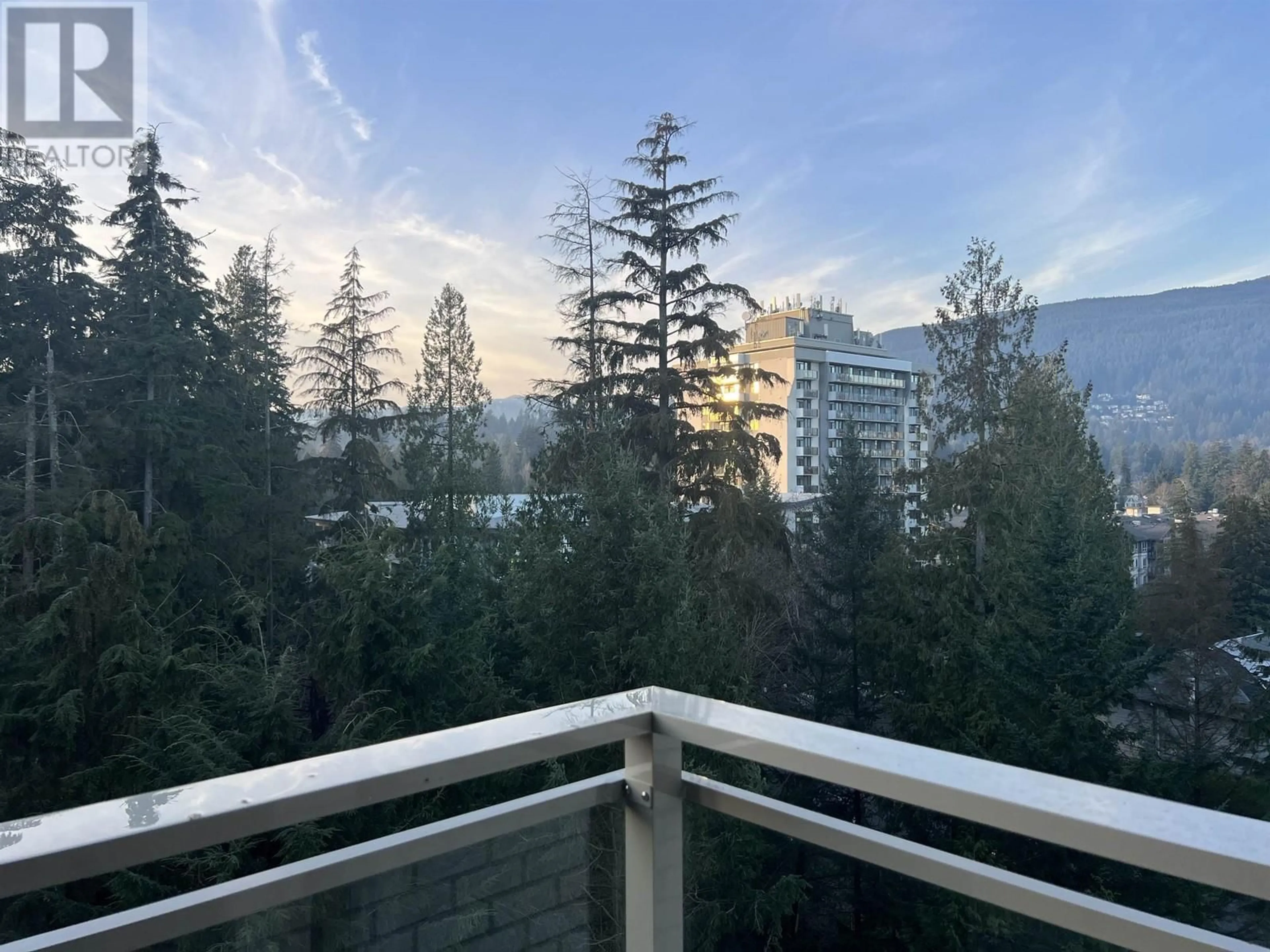 Balcony in the apartment, forest/trees view for 901 2375 EMERY COURT, North Vancouver British Columbia V0V0V0