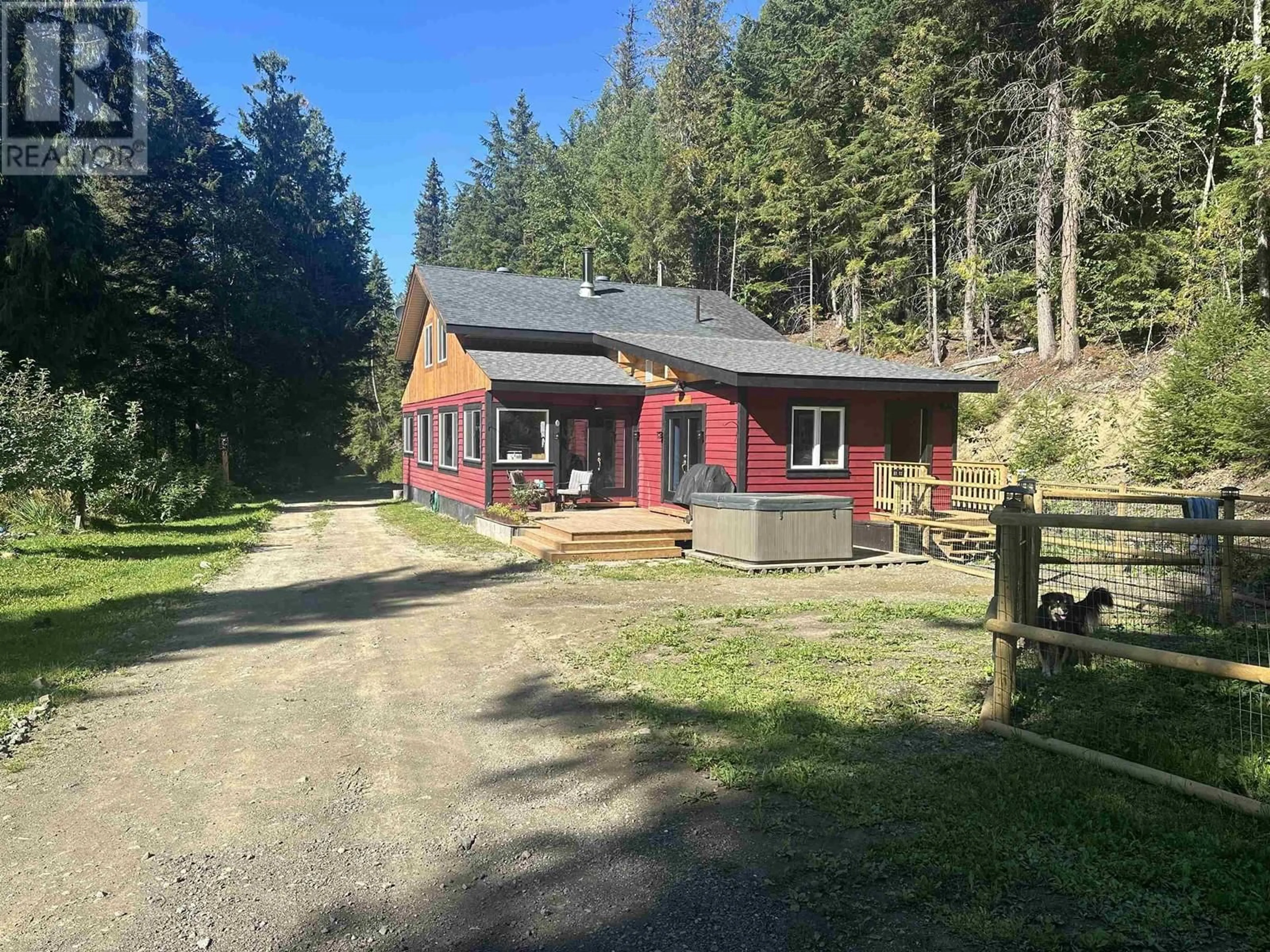 A pic from outside/outdoor area/front of a property/back of a property/a pic from drone, unknown for 5973 CEDAR CREEK ROAD, Likely British Columbia V0L1N0