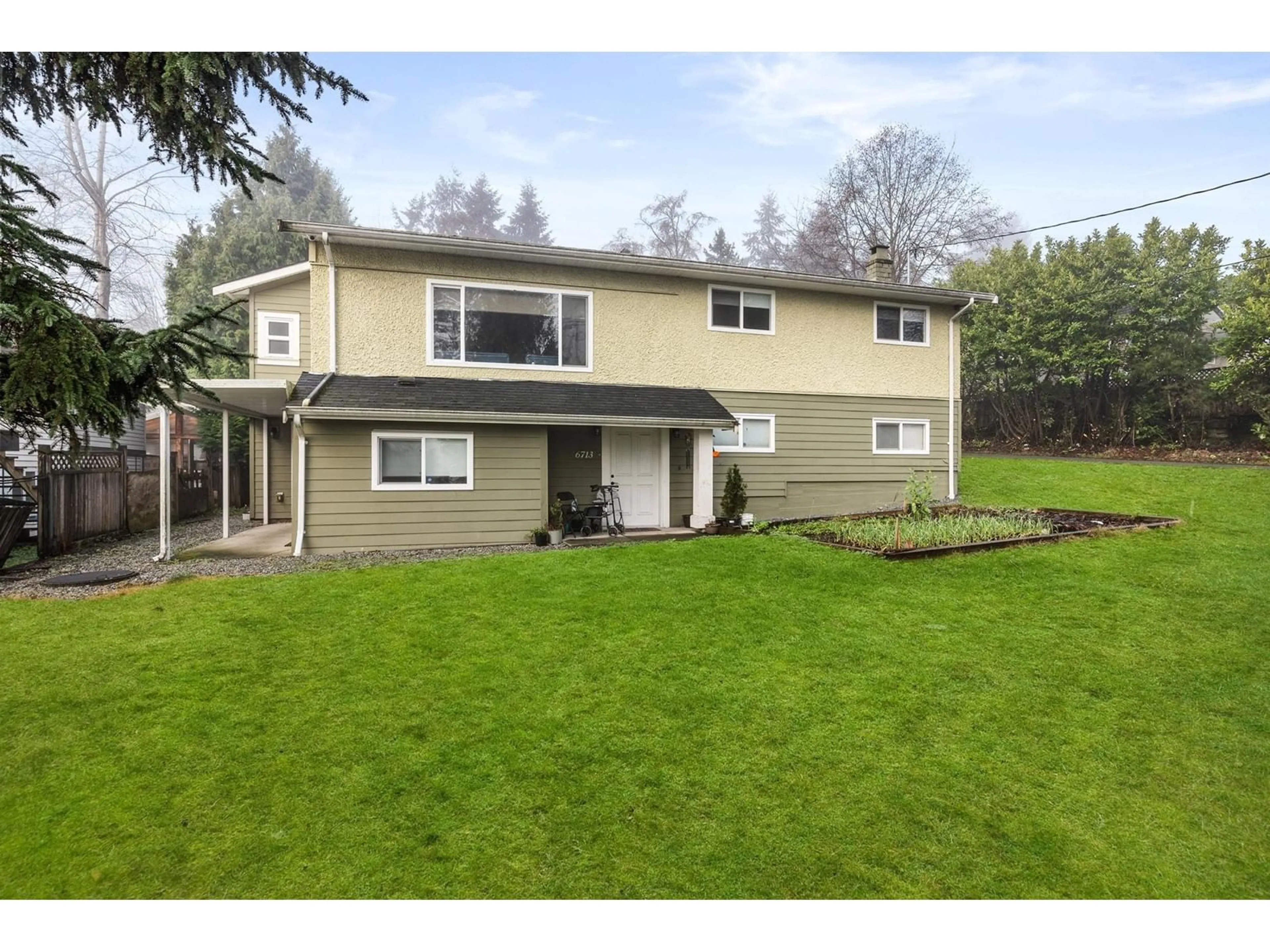 A pic from outside/outdoor area/front of a property/back of a property/a pic from drone, street for 6713 140 STREET, Surrey British Columbia V3W5J3