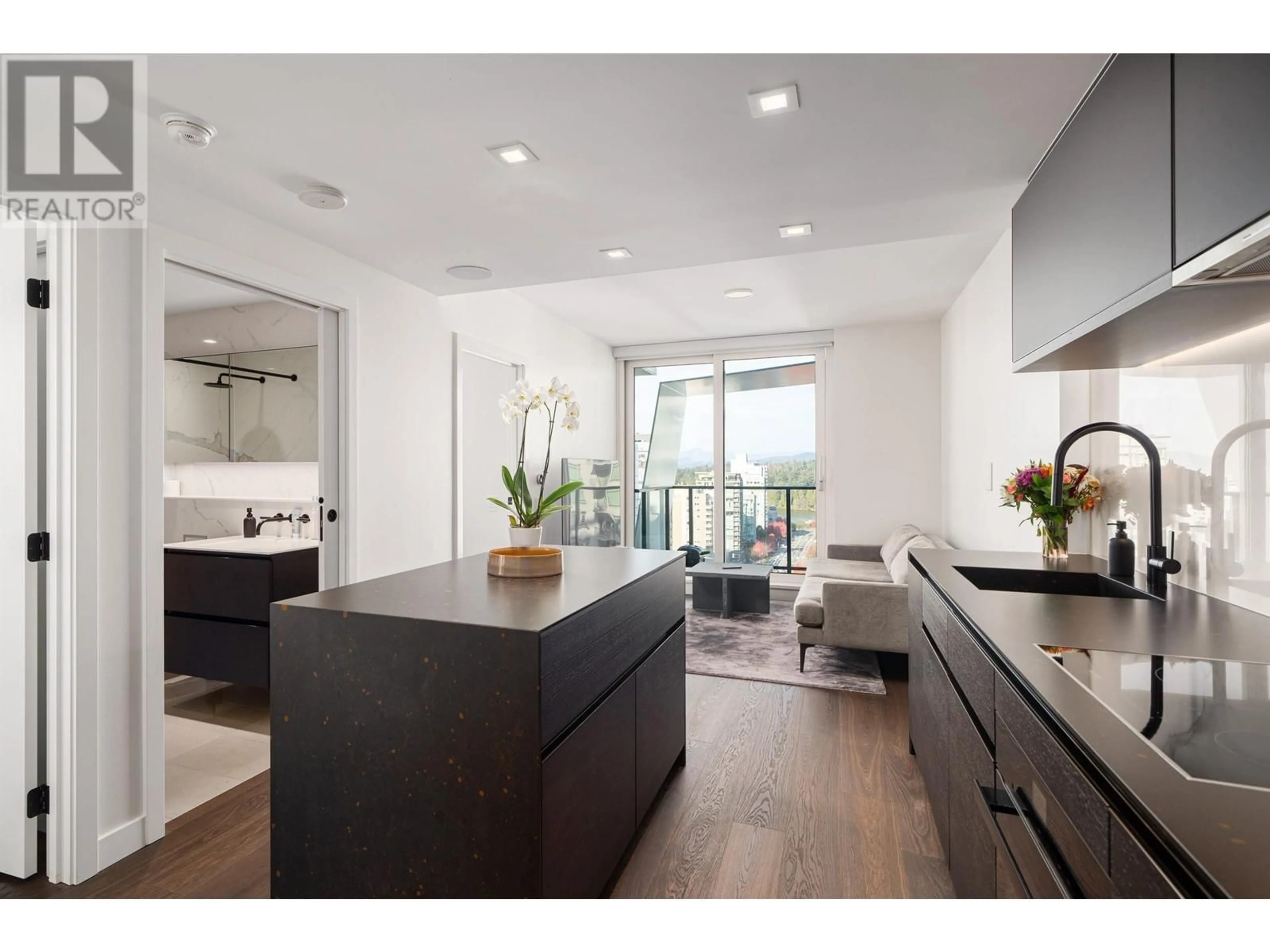 Open concept kitchen, unknown for 1905 620 CARDERO STREET, Vancouver British Columbia V6G0C7