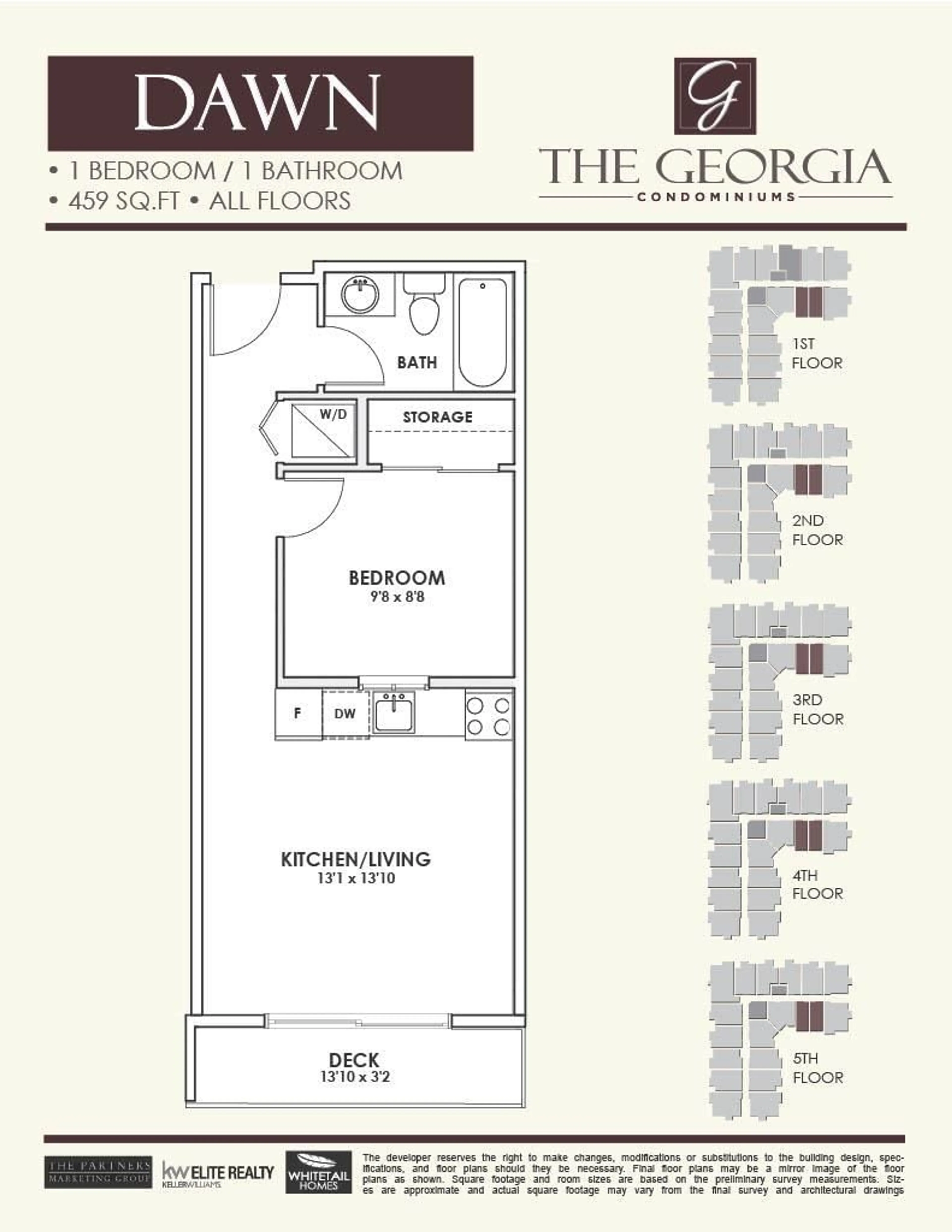 Floor plan for 505 20696 EASTLEIGH CRESCENT, Langley British Columbia V3A0M3