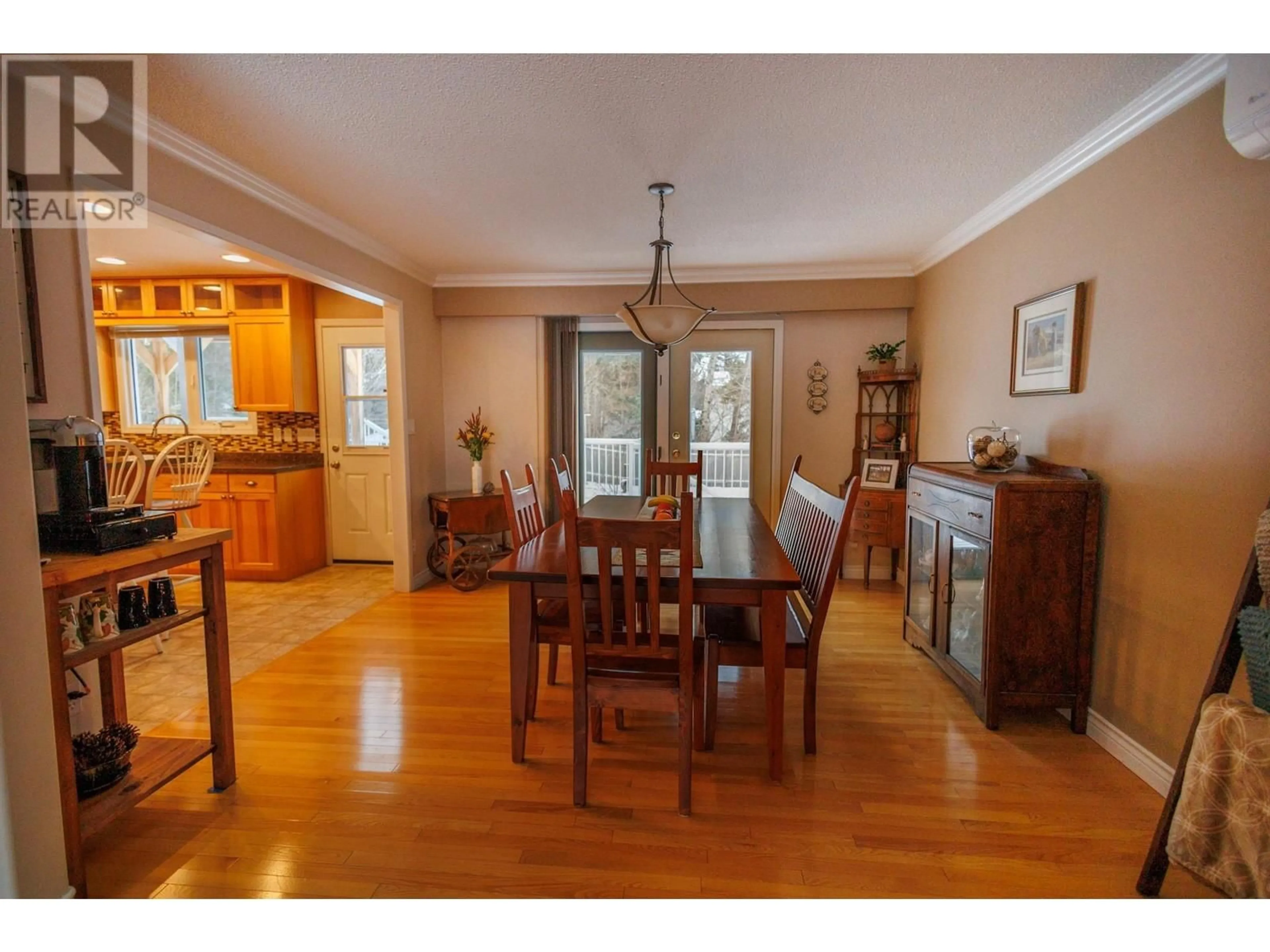 Dining room, wood/laminate floor for 4607 MUNTHE STREET, Terrace British Columbia V8G2H5