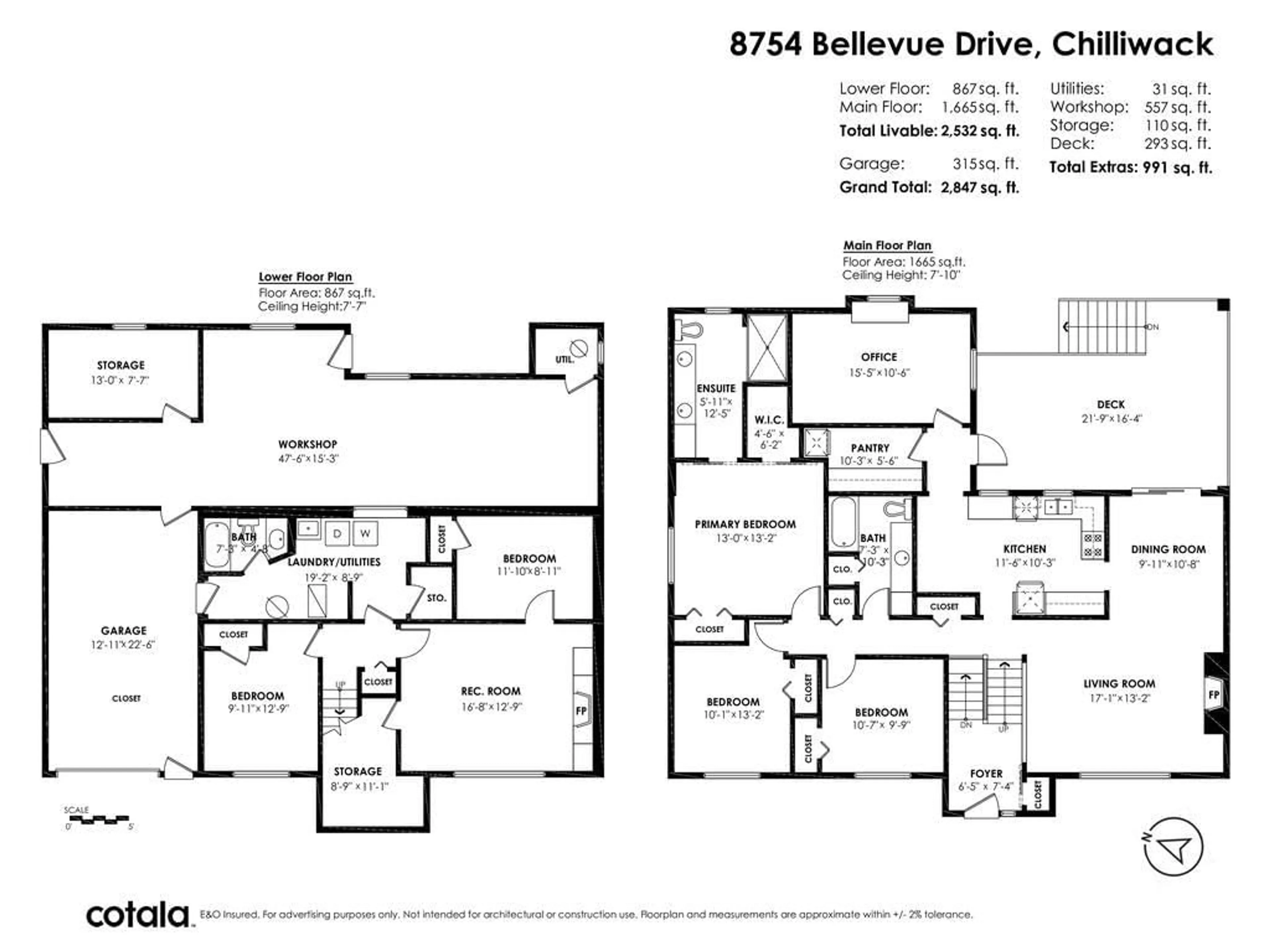 Floor plan for 8754 BELLEVUE DRIVE|Chilliwack Proper We, Chilliwack British Columbia V2P3W7