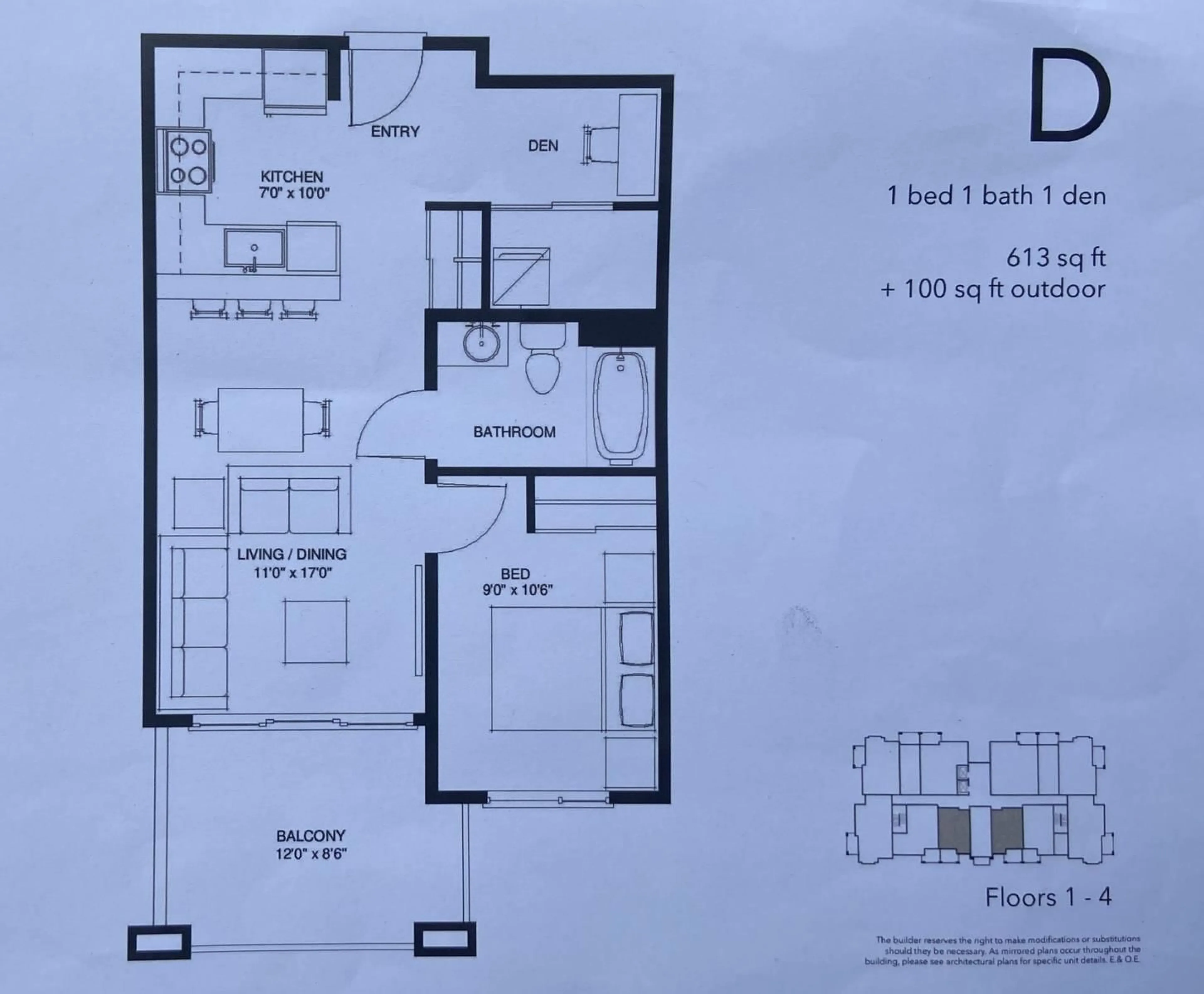 Floor plan for 306 45510 MARKET WAY|Garrison Crossing, Chilliwack British Columbia V2R6E1