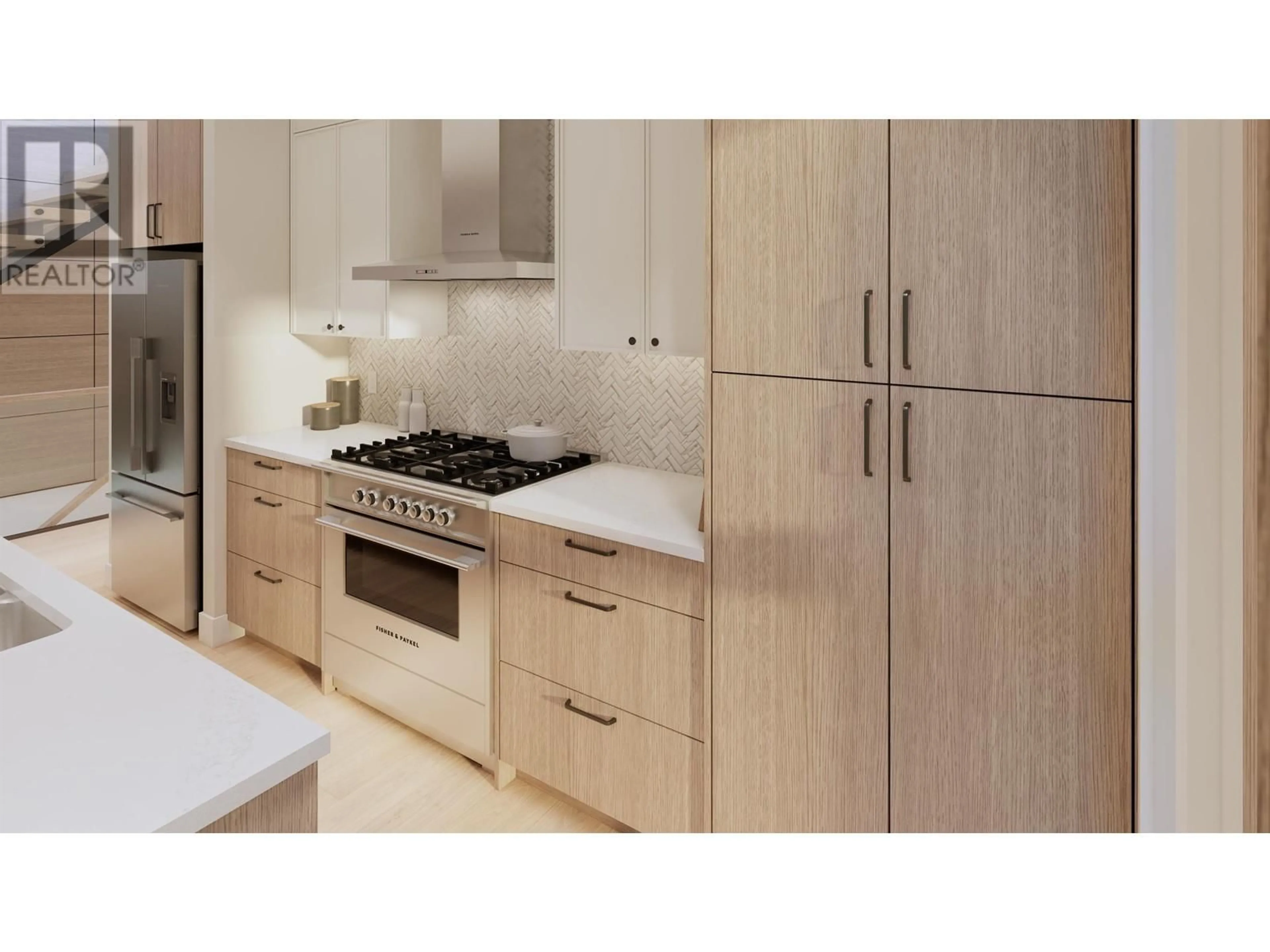 Contemporary kitchen, wood/laminate floor for SL17 - 3407 MAMQUAM ROAD, Squamish British Columbia V8B1E4