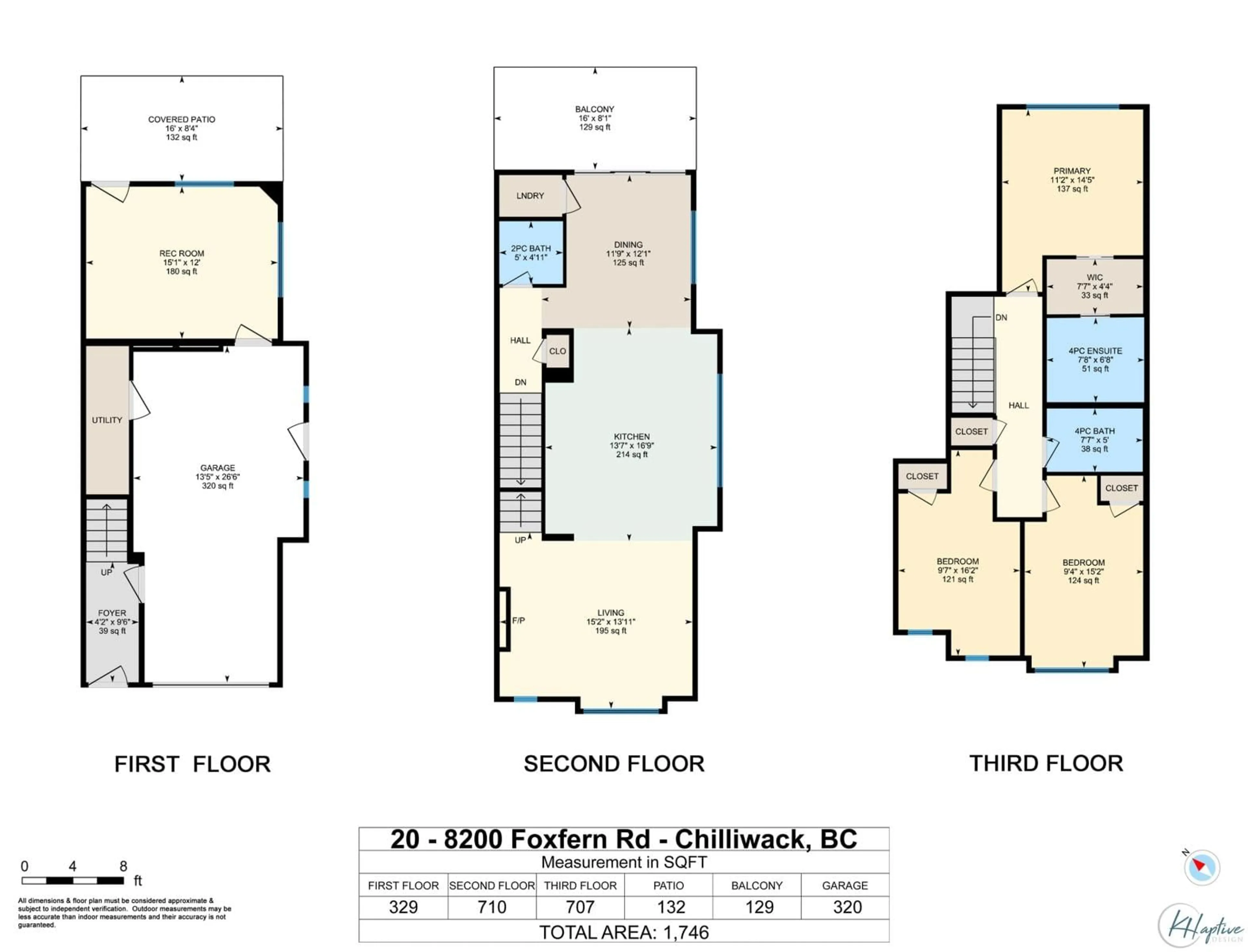 Floor plan for 20 8200 FOXFERN ROAD|Lower Landing, Chilliwack British Columbia V2R0R1