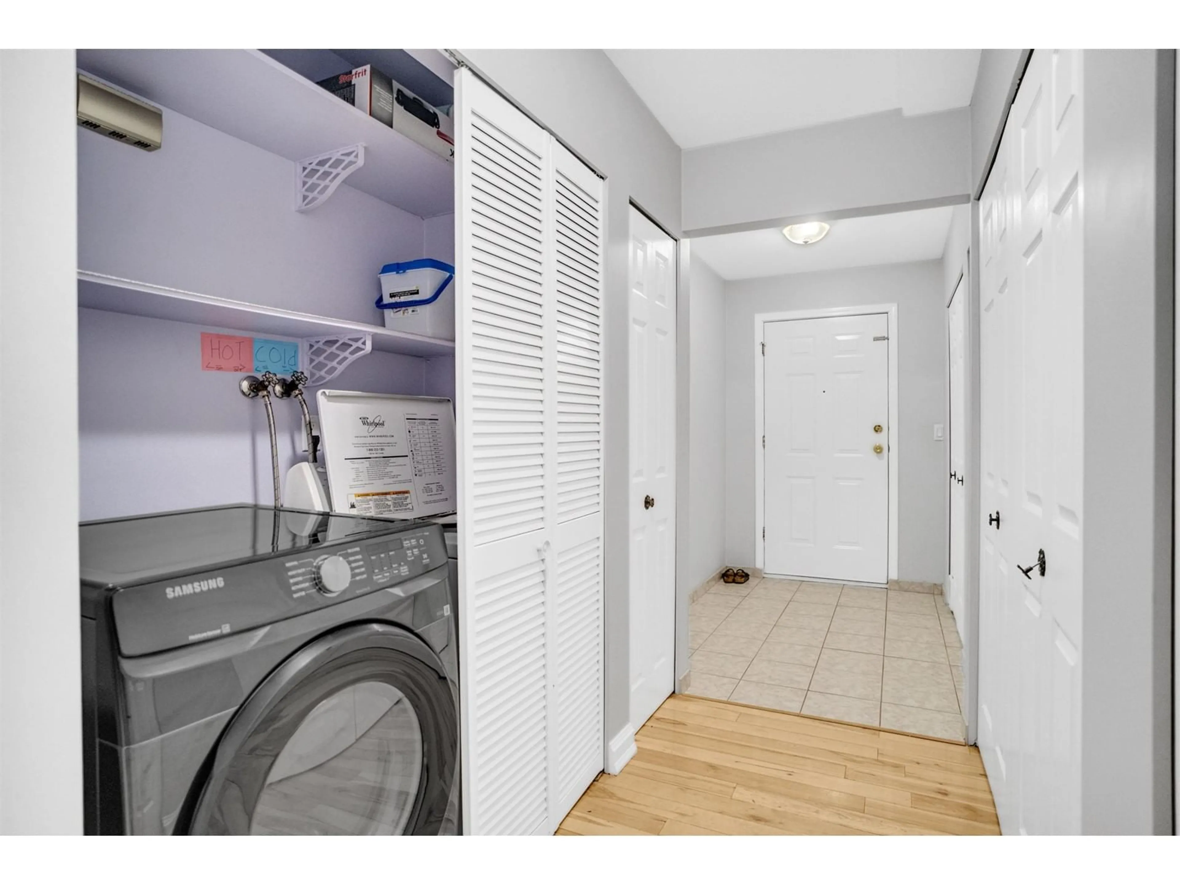 Laundry room for 205 5191 203 STREET, Langley British Columbia V3A1V6