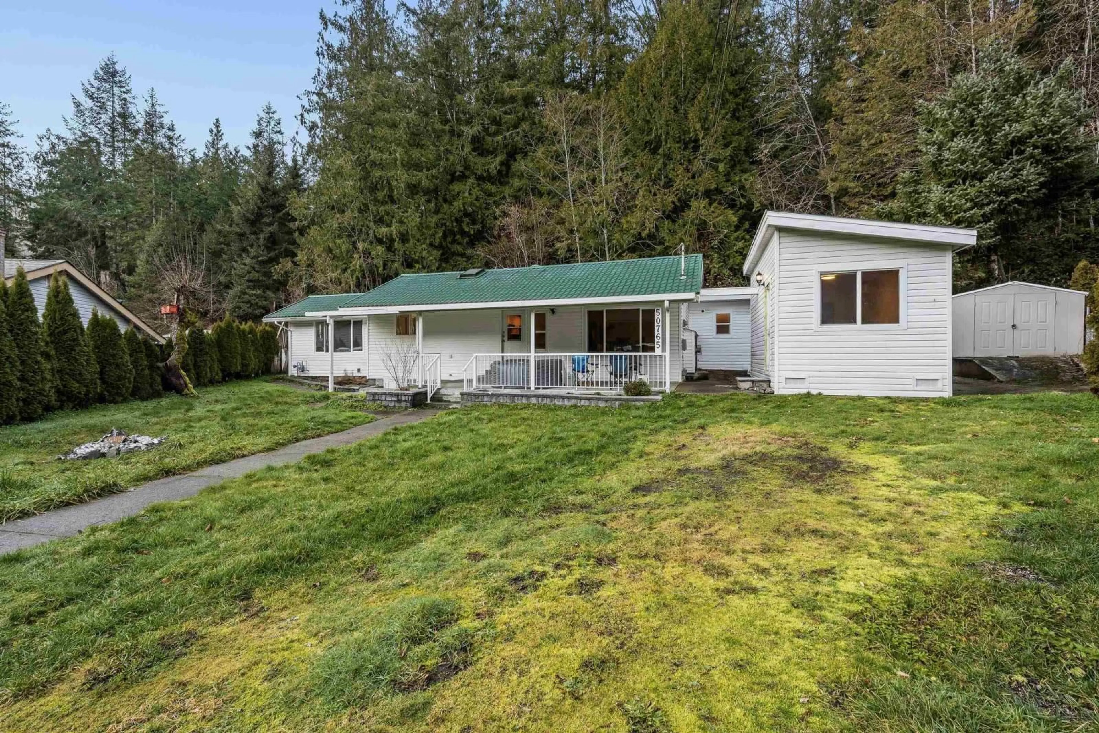 A pic from outside/outdoor area/front of a property/back of a property/a pic from drone, unknown for 50765 MOUNTVIEW ROAD, Chilliwack British Columbia V4Z1B5