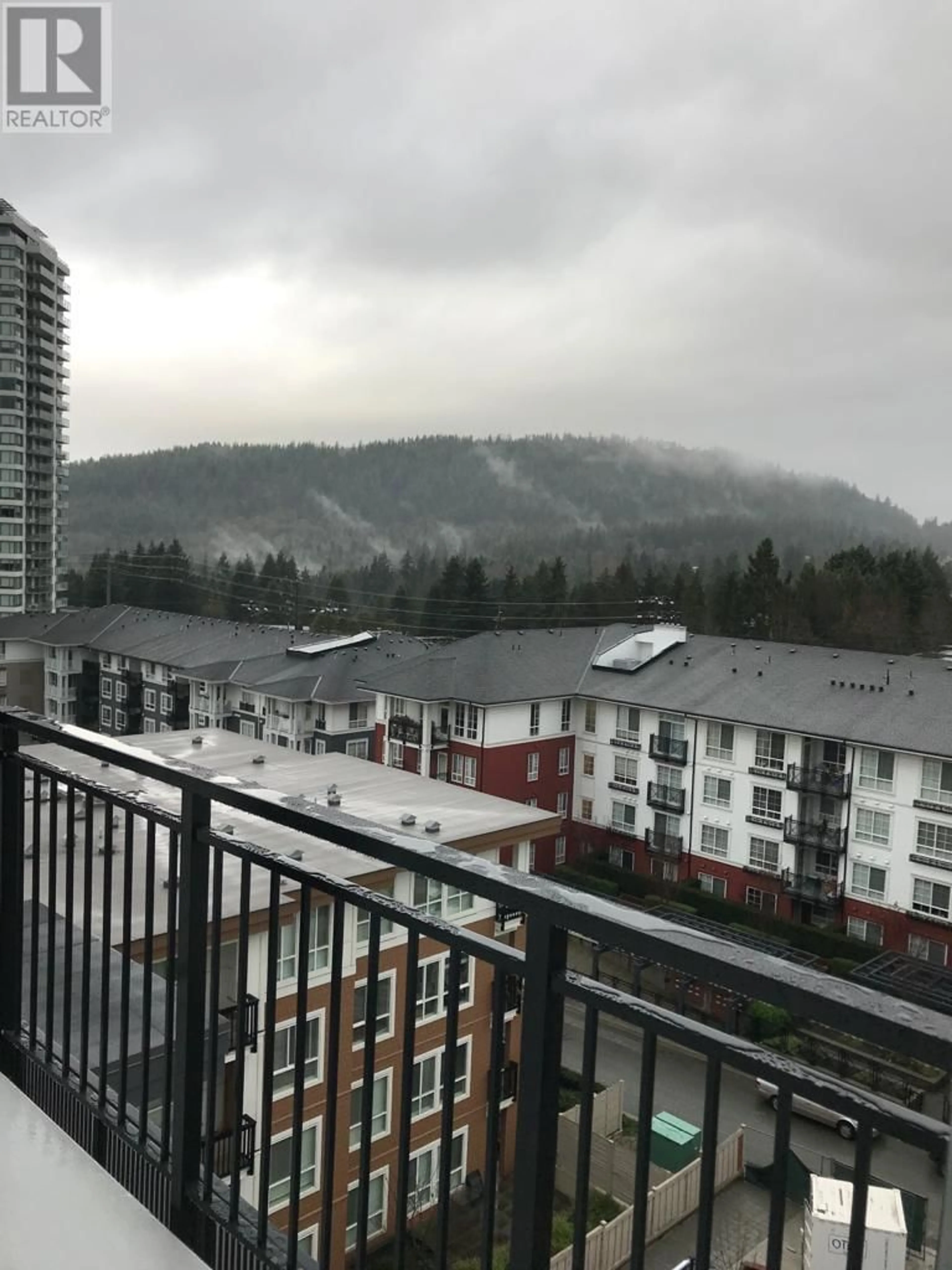 Balcony in the apartment, city buildings view from balcony for 611 621 REGAN AVENUE, Coquitlam British Columbia V3J0K1