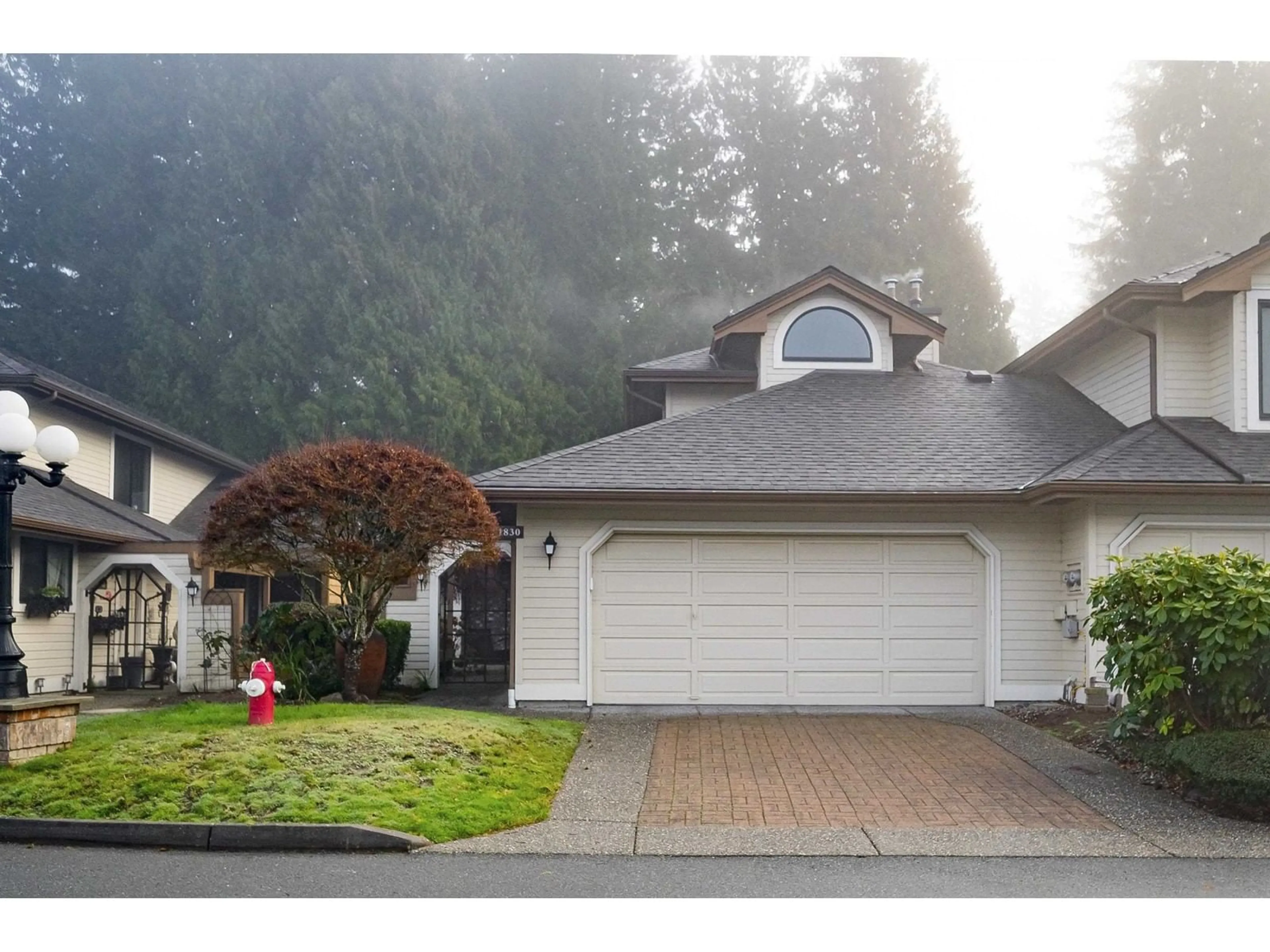 Home with vinyl exterior material, street for 2 1830 SOUTHMERE CRESCENT, Surrey British Columbia V4A6W9