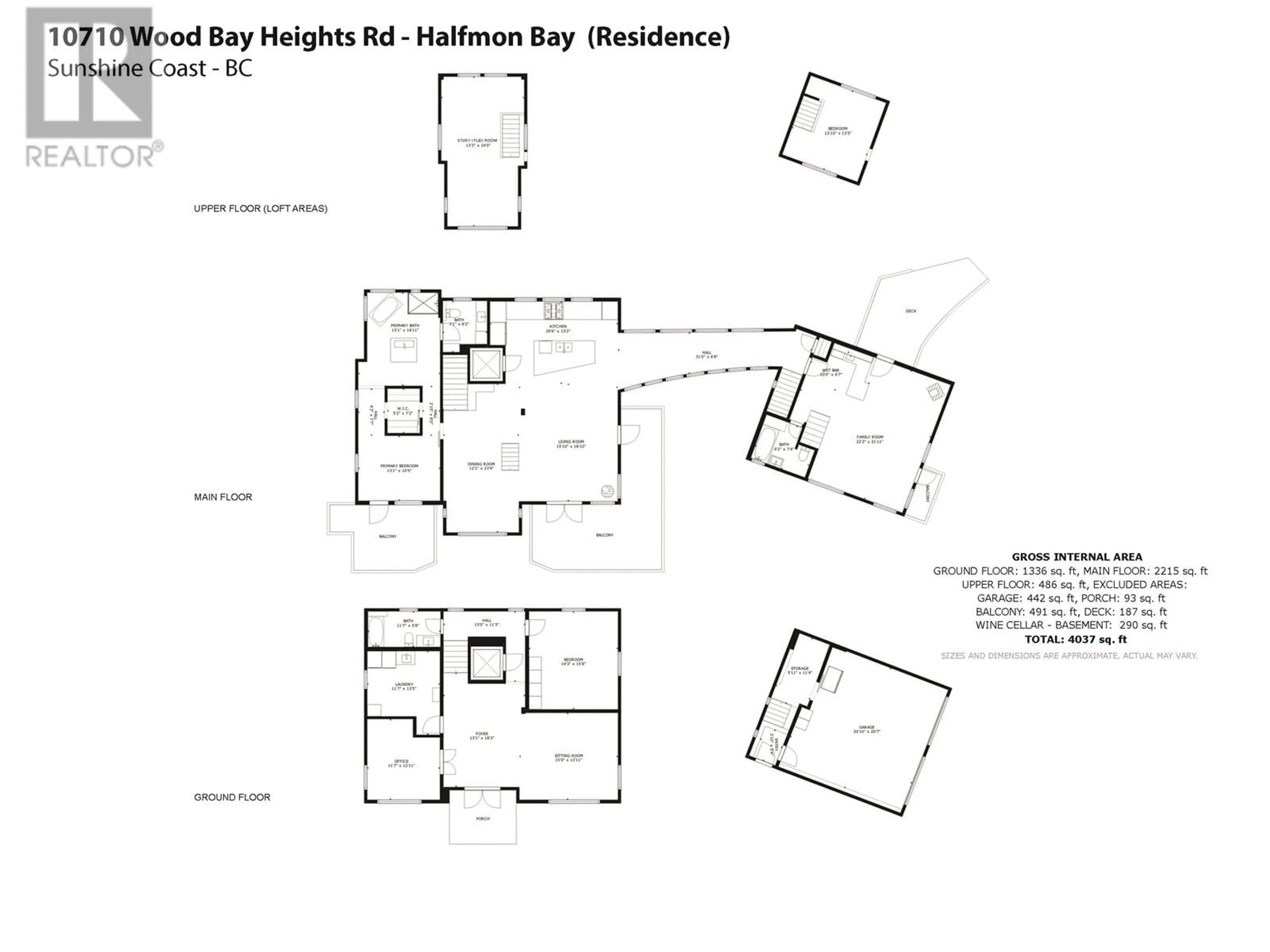 Floor plan for 10710 WOOD BAY HEIGHTS ROAD, Halfmoon Bay British Columbia V7Z1B8