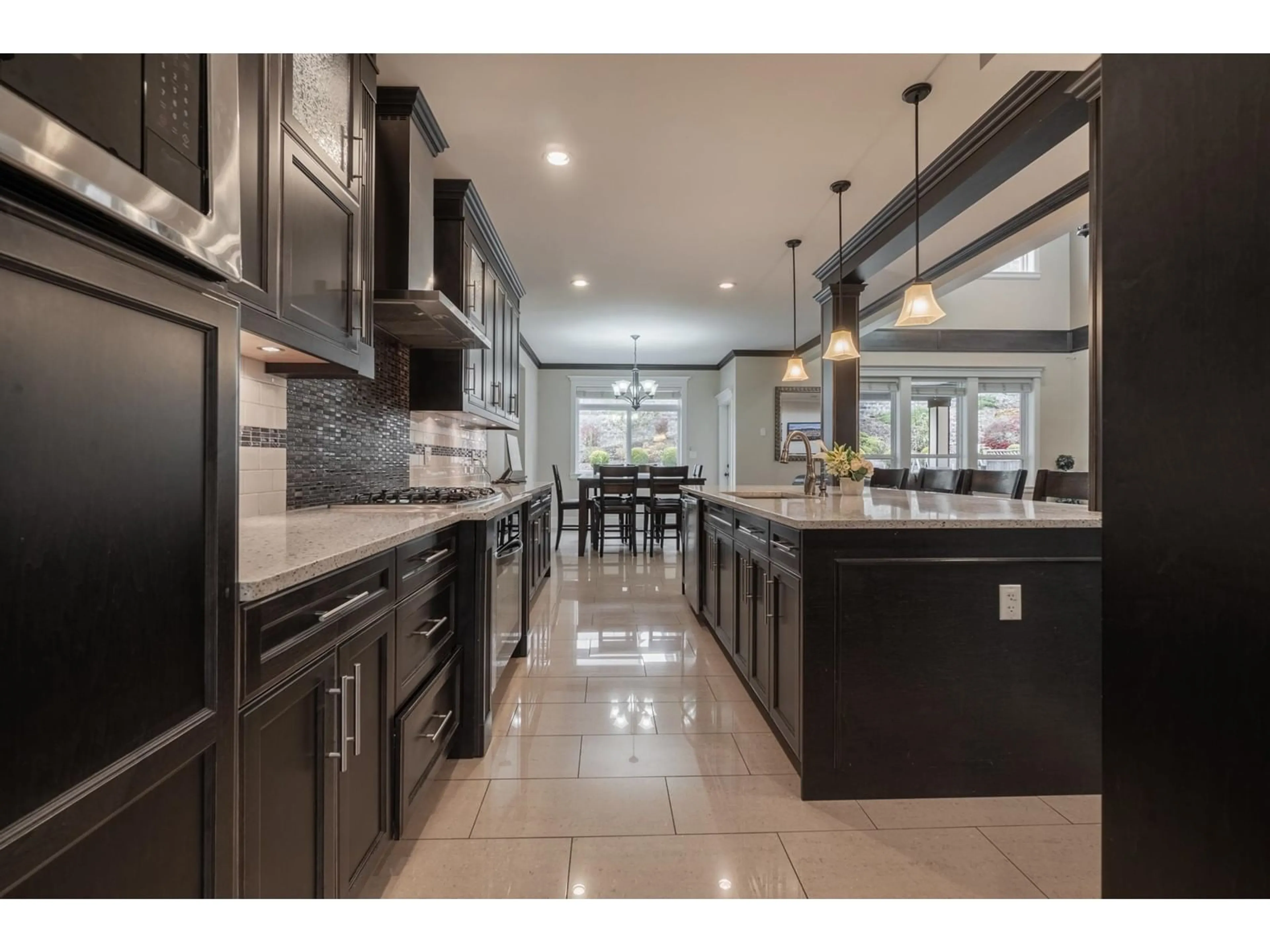 Contemporary kitchen, ceramic/tile floor for 2337 MERLOT BOULEVARD, Abbotsford British Columbia V4X0A6