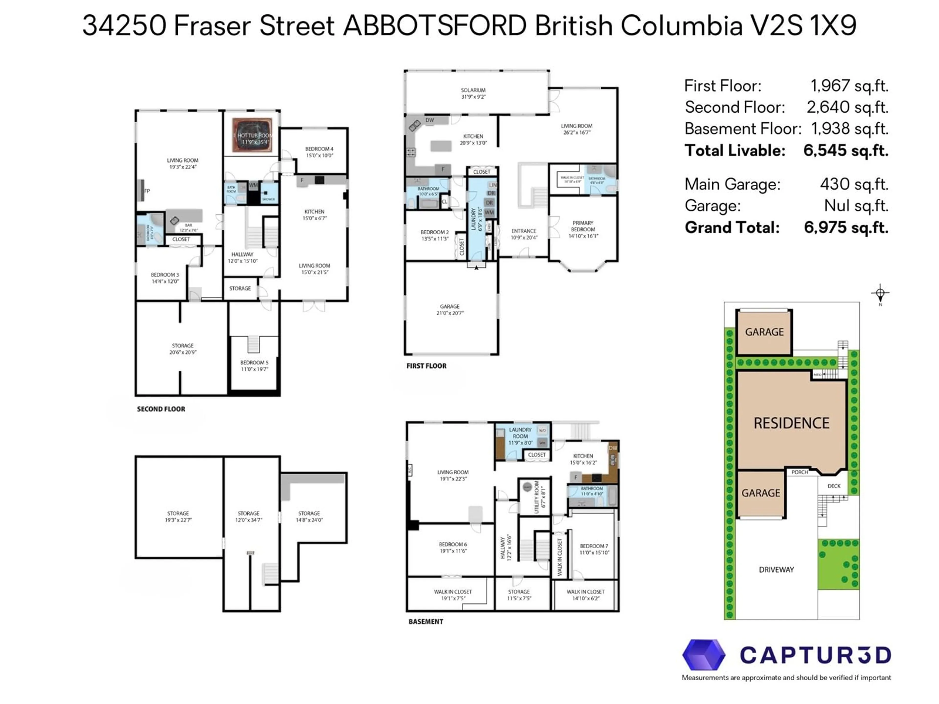 Floor plan for 34250 FRASER STREET, Abbotsford British Columbia V2S1X9