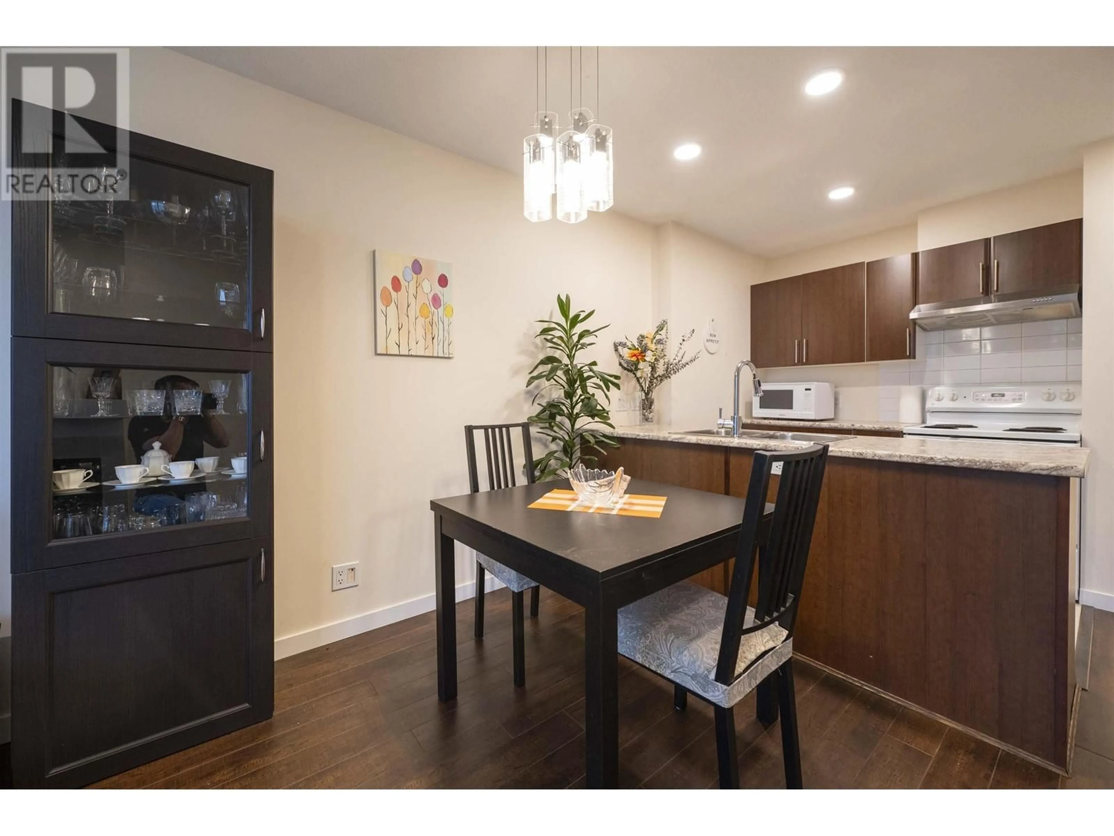 Open concept kitchen, wood/laminate floor for 708 1178 HEFFLEY CRESCENT, Coquitlam British Columbia V3B0A7