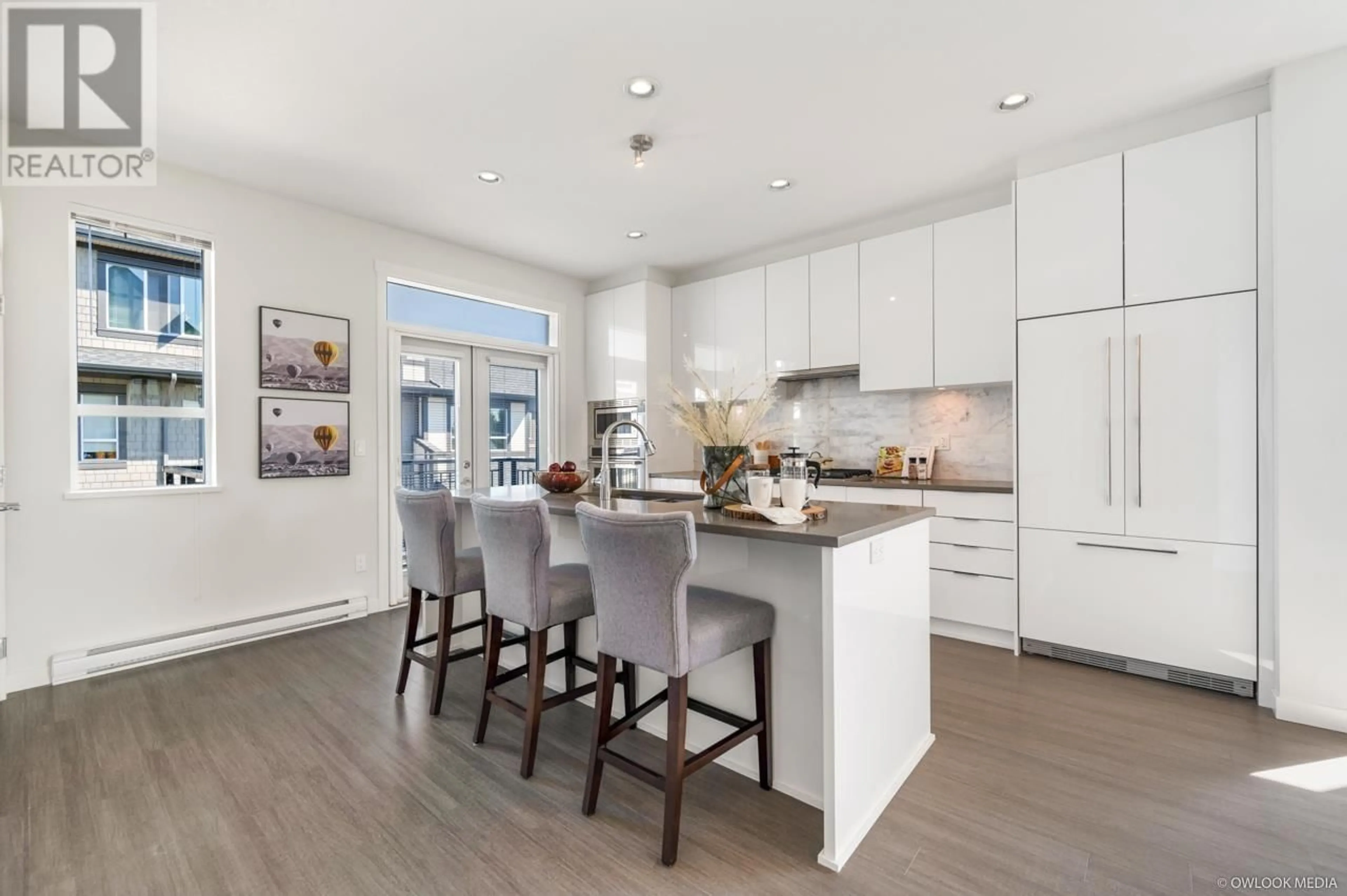 Open concept kitchen, unknown for 107 10388 NO. 2 ROAD, Richmond British Columbia V7E0B9