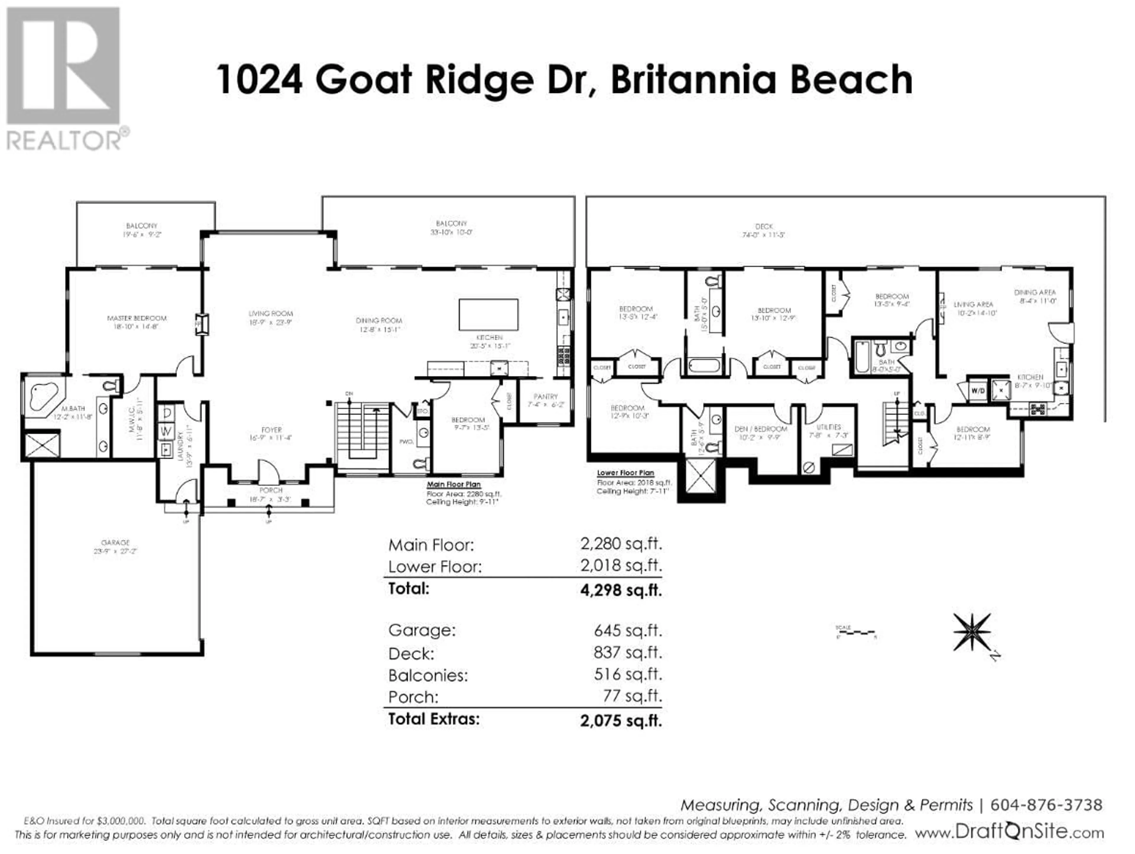 Floor plan for 1024 GOAT RIDGE DRIVE, Britannia Beach British Columbia V8B1J2