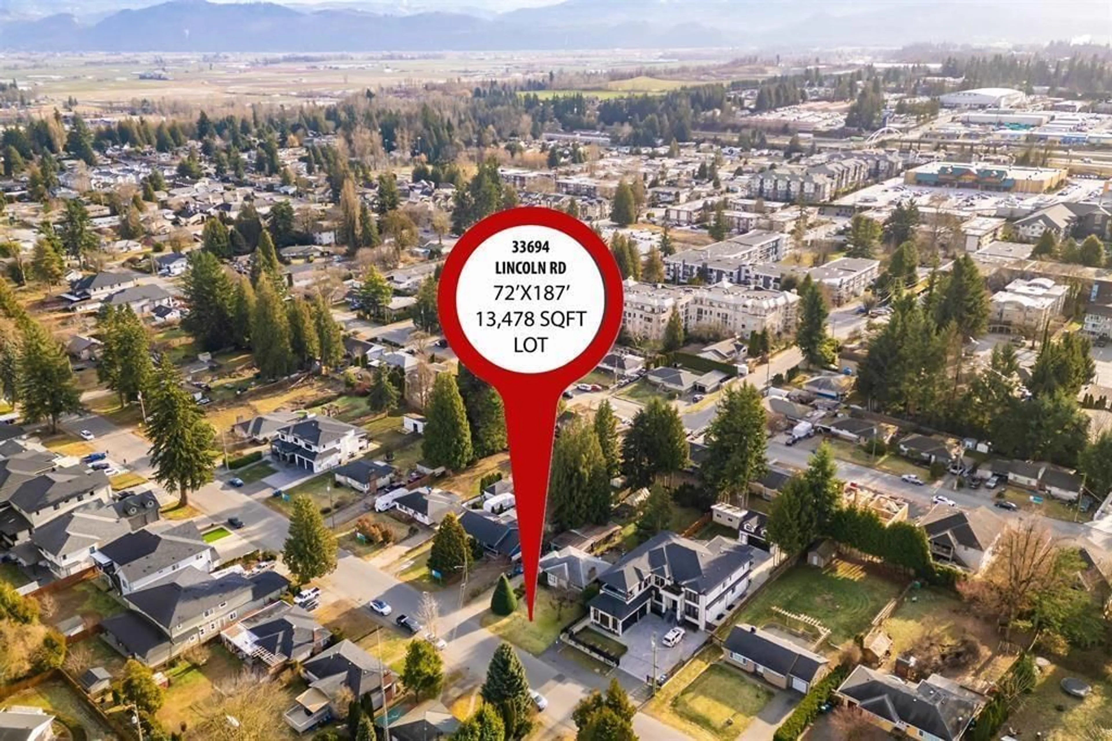 Picture of a map for 33694 LINCOLN, Abbotsford British Columbia V4W0C4