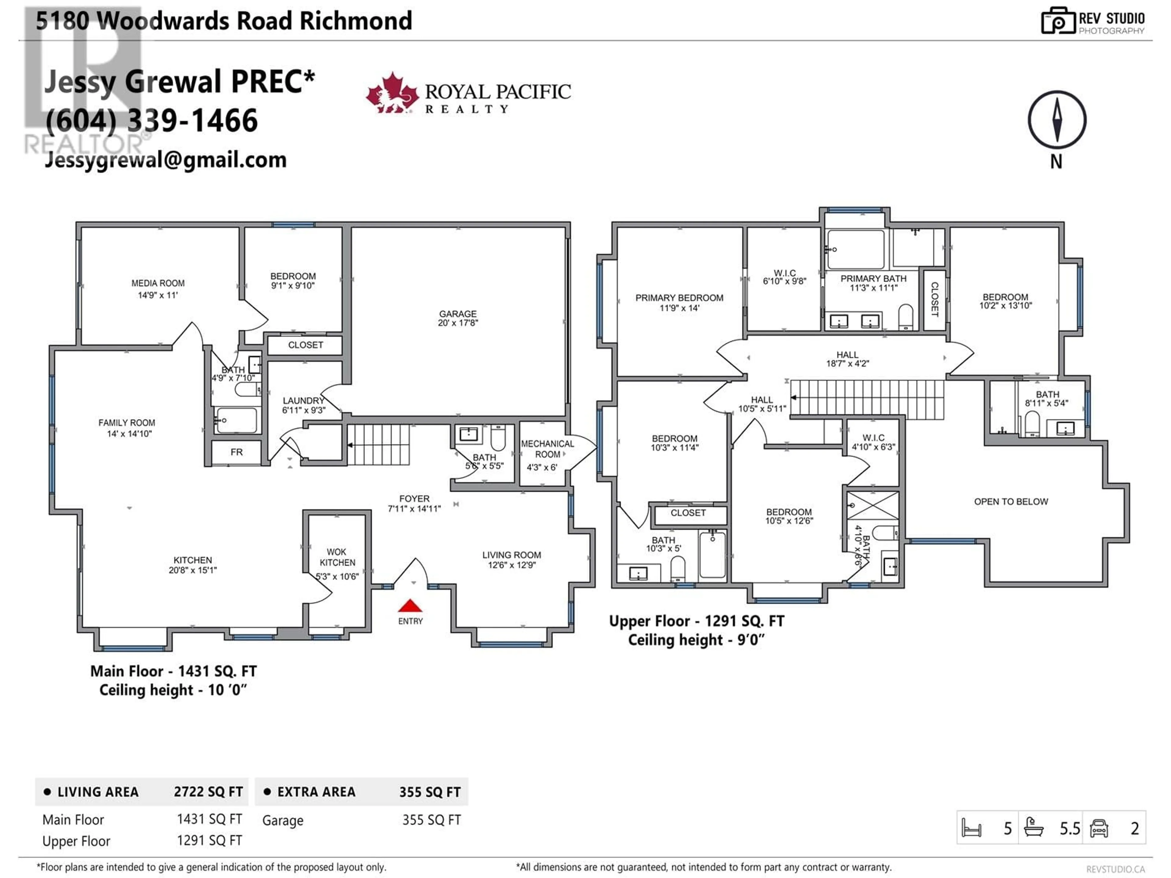 Floor plan for 5180 WOODWARDS ROAD, Richmond British Columbia V7E1H1