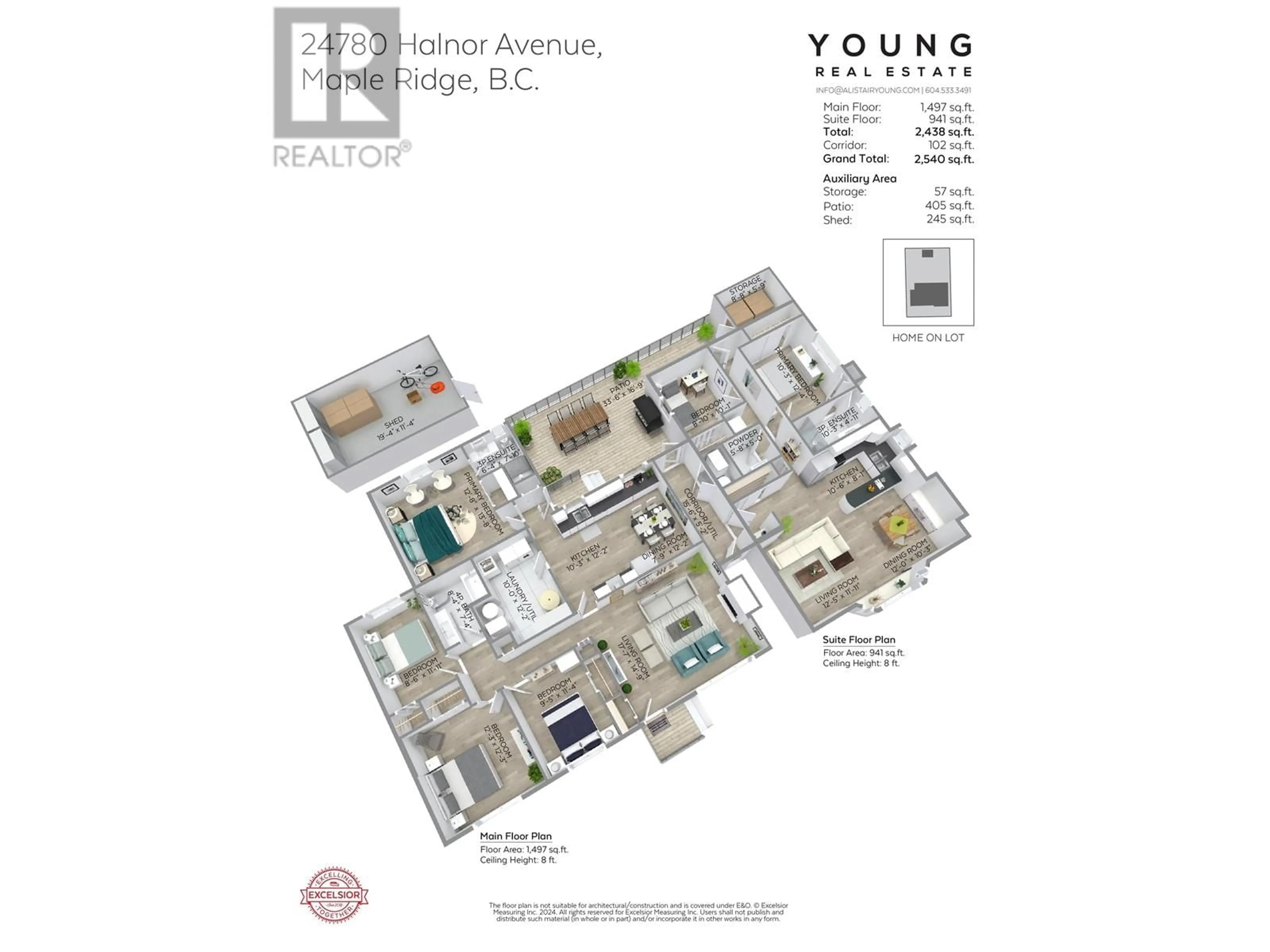 Floor plan for 24780 HALNOR AVENUE, Maple Ridge British Columbia V4R1J7