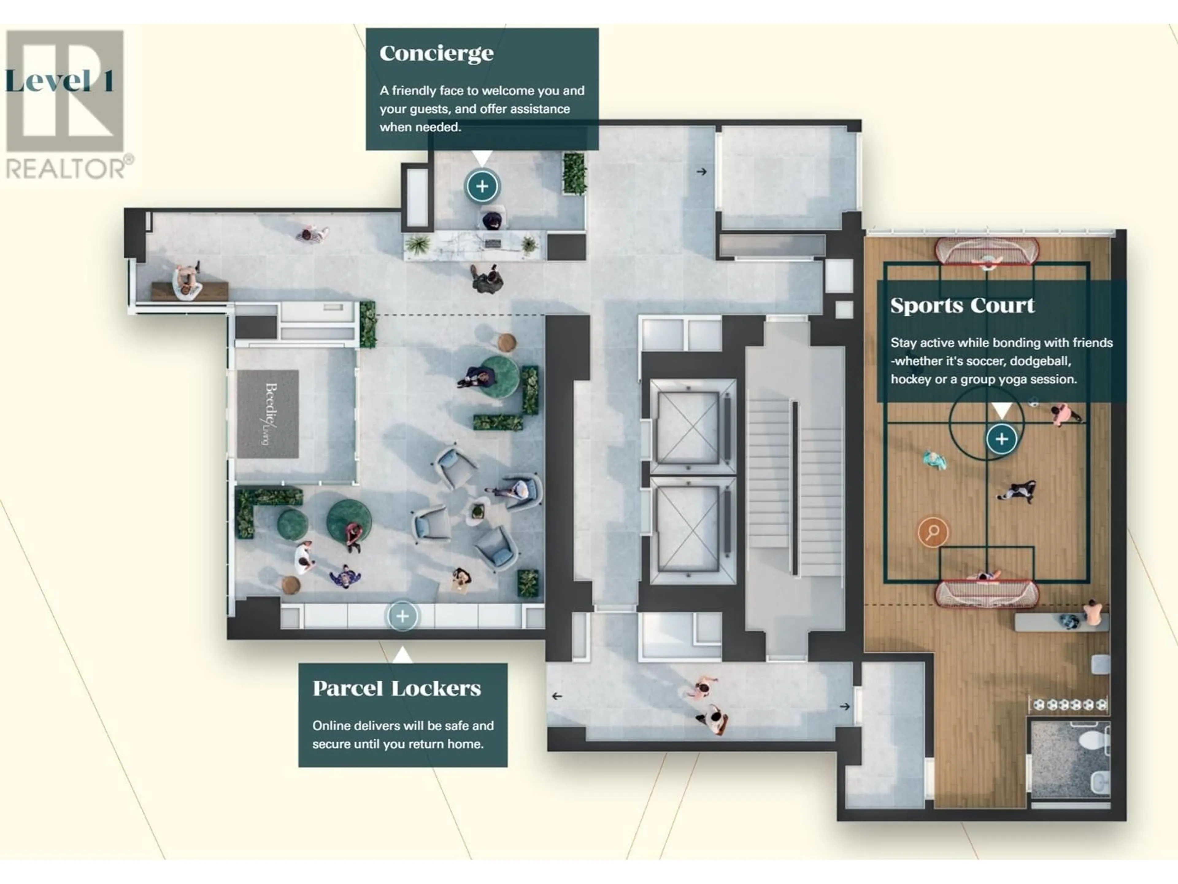 Floor plan for 2103 505 NELSON STREET, Coquitlam British Columbia V3T5X7