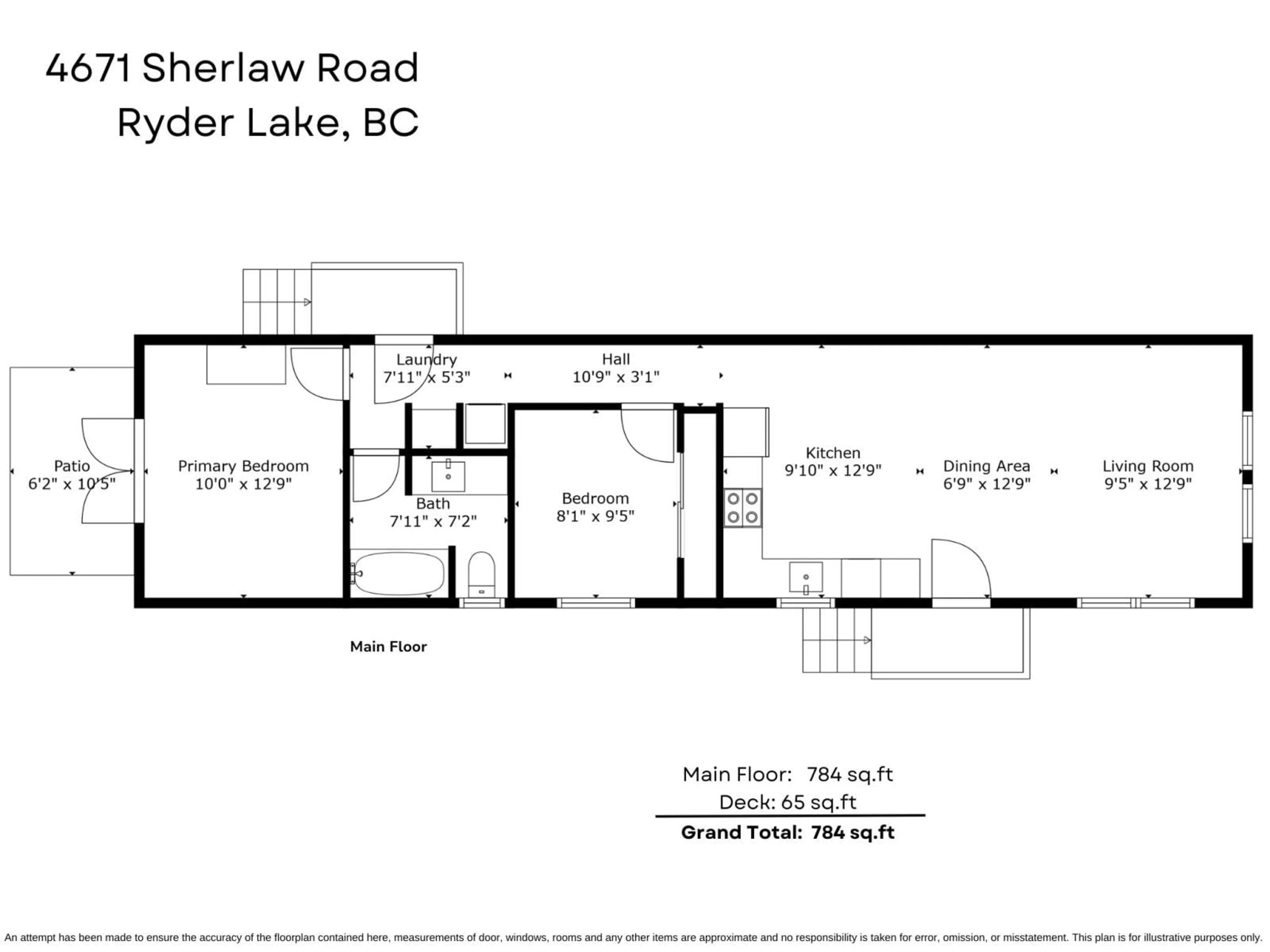 Floor plan for 4671 SHERLAW ROAD, Chilliwack British Columbia V4Z1H3