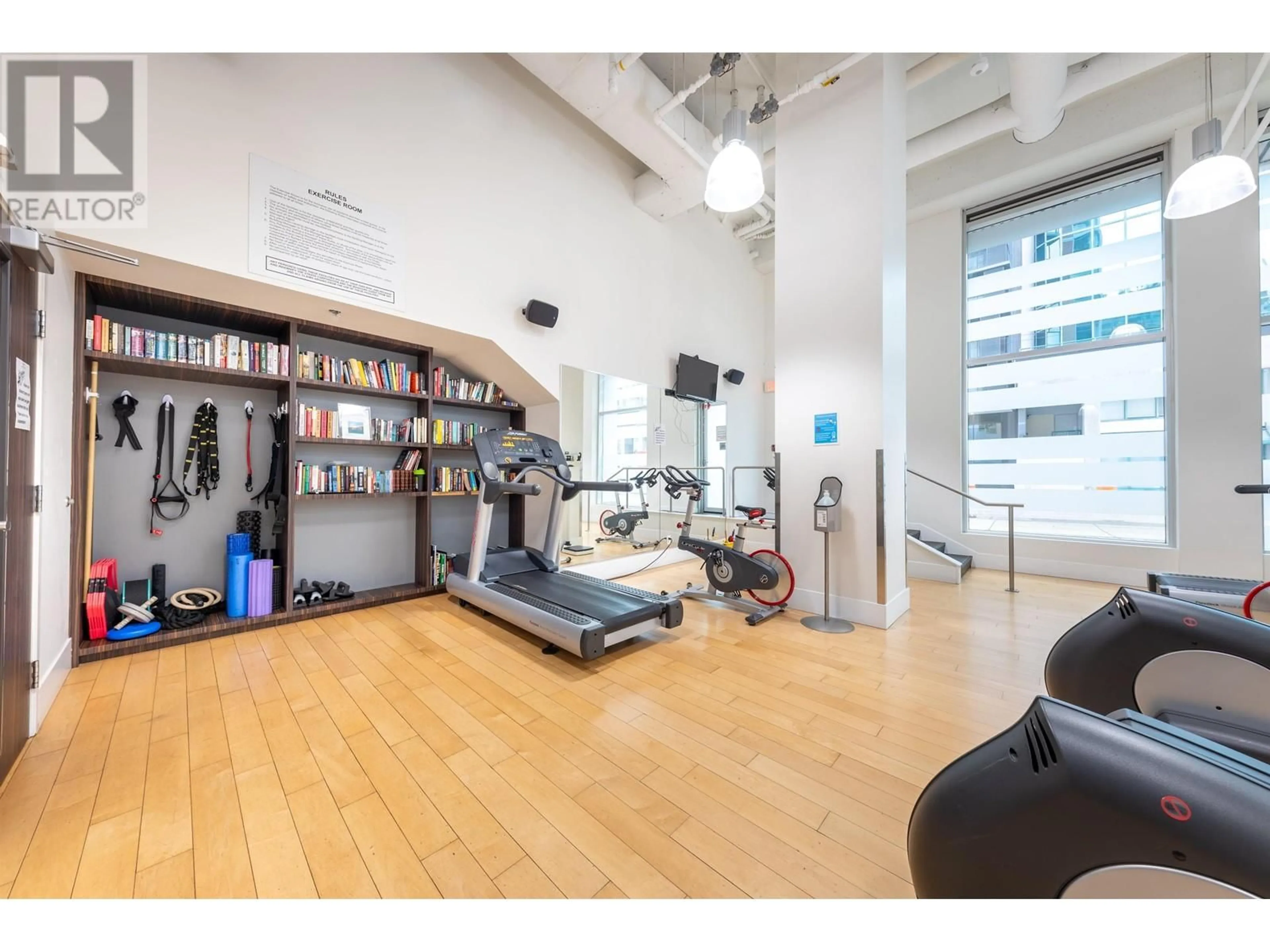 Gym or fitness room for 2707 1351 CONTINENTAL STREET, Vancouver British Columbia V6Z0C6