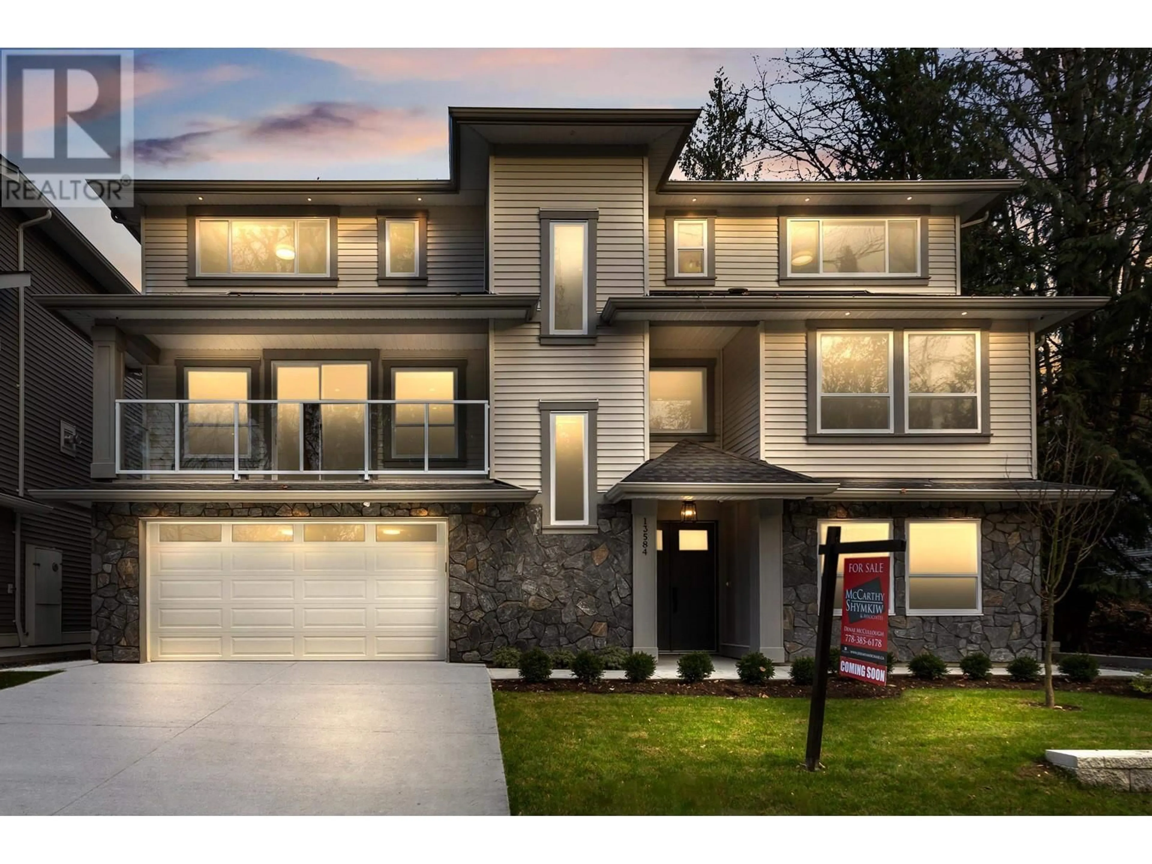 Home with vinyl exterior material, street for 13584 231B STREET, Maple Ridge British Columbia V4R2R5