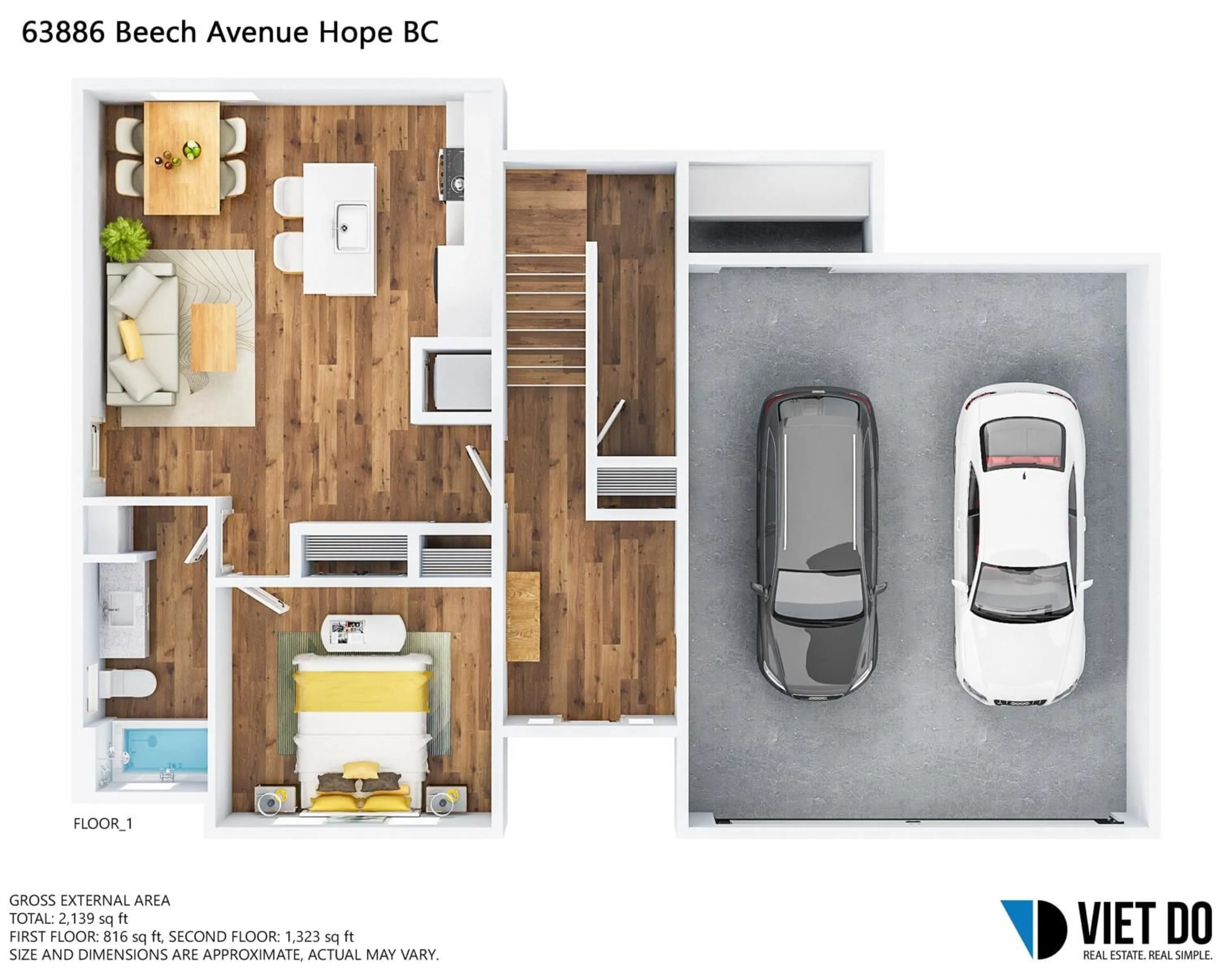 Floor plan for 63886 BEECH AVENUE|Hope, Hope British Columbia V0X1L2