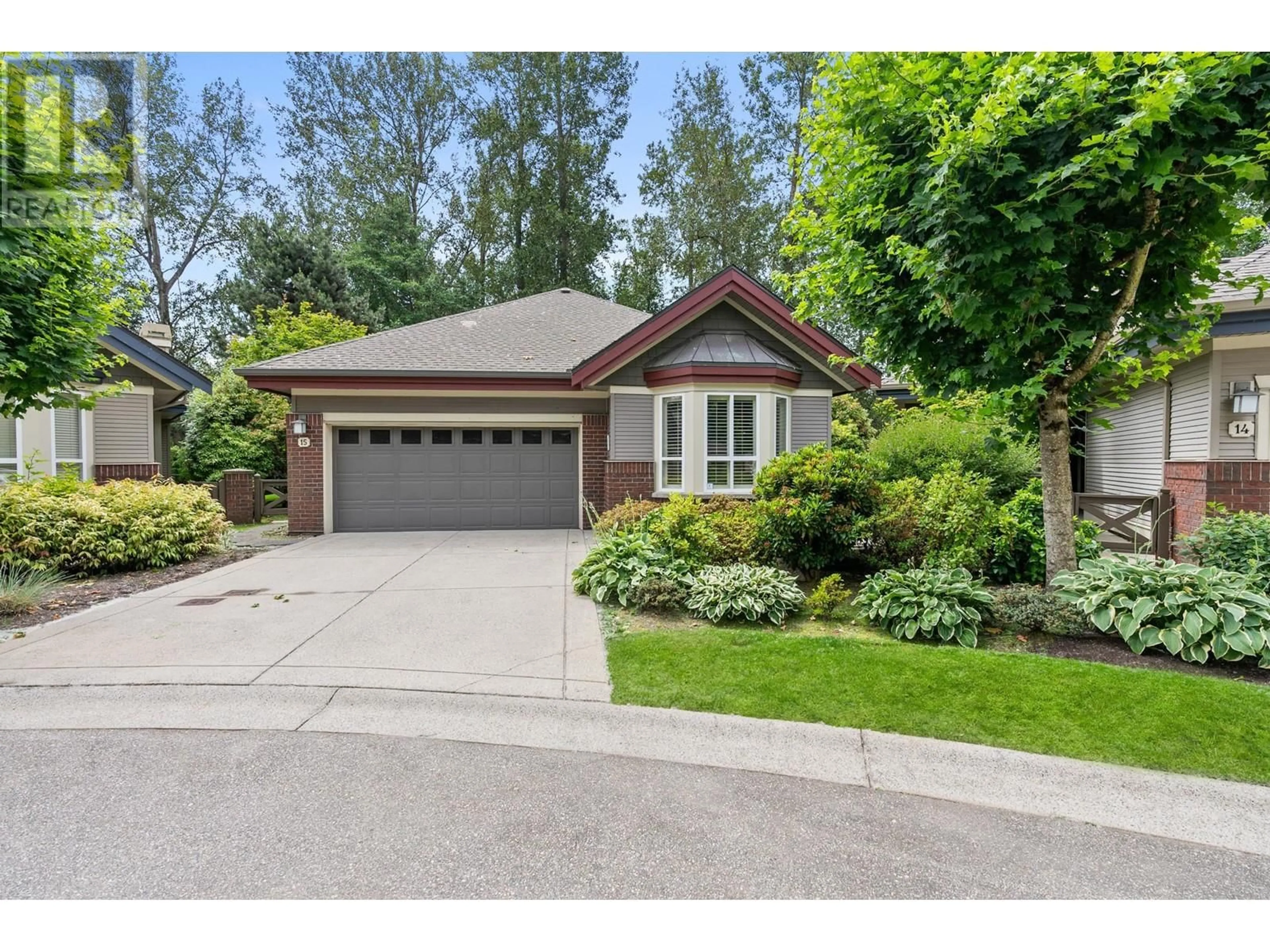 Home with brick exterior material, street for 15 - 6105 RIVER ROAD, Delta British Columbia V4K5G5