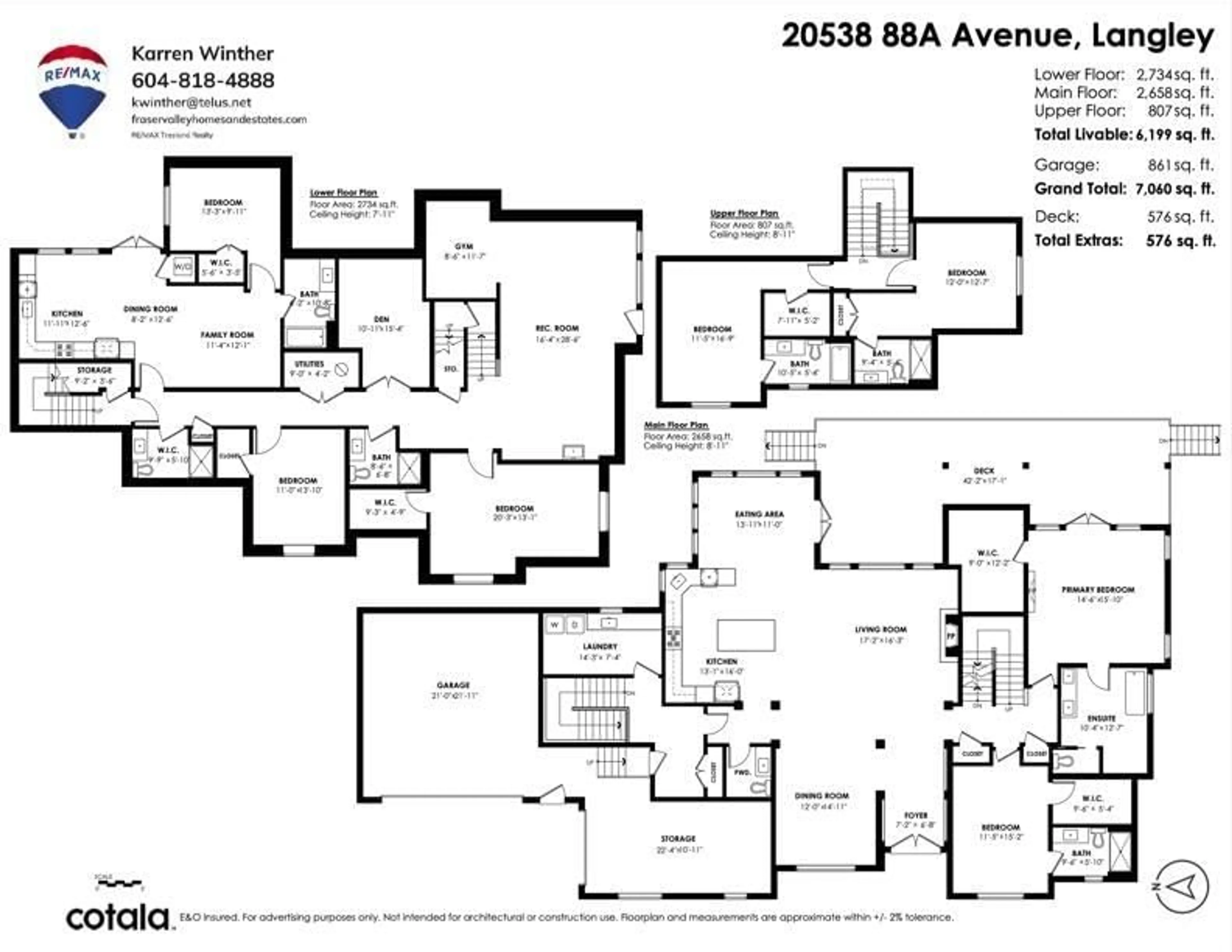 Floor plan for 20538 88A, Langley British Columbia V1M2Y6