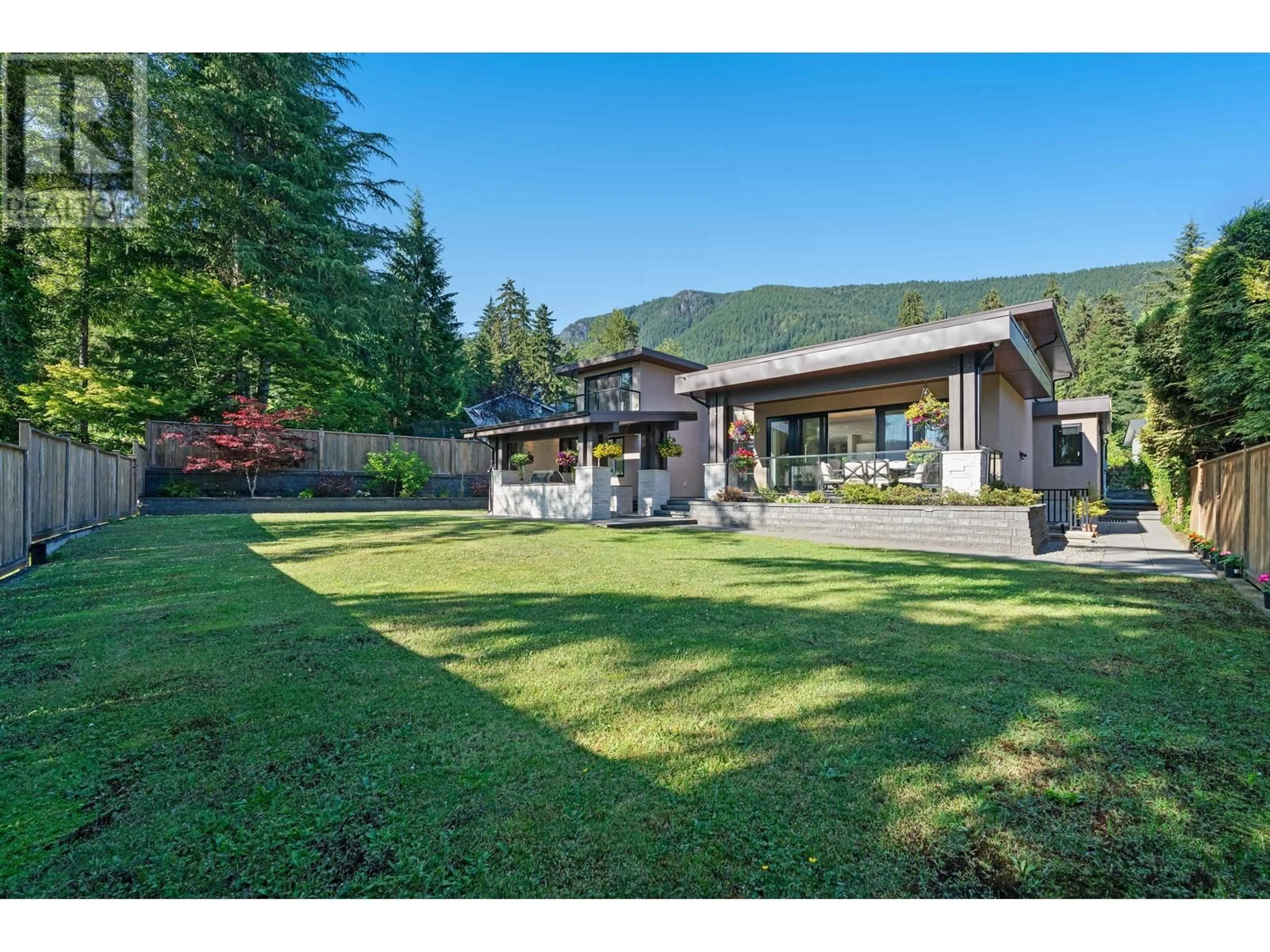 A pic from outside/outdoor area/front of a property/back of a property/a pic from drone, mountain view for 5199 CLIFFRIDGE AVENUE, North Vancouver British Columbia V7R3V2