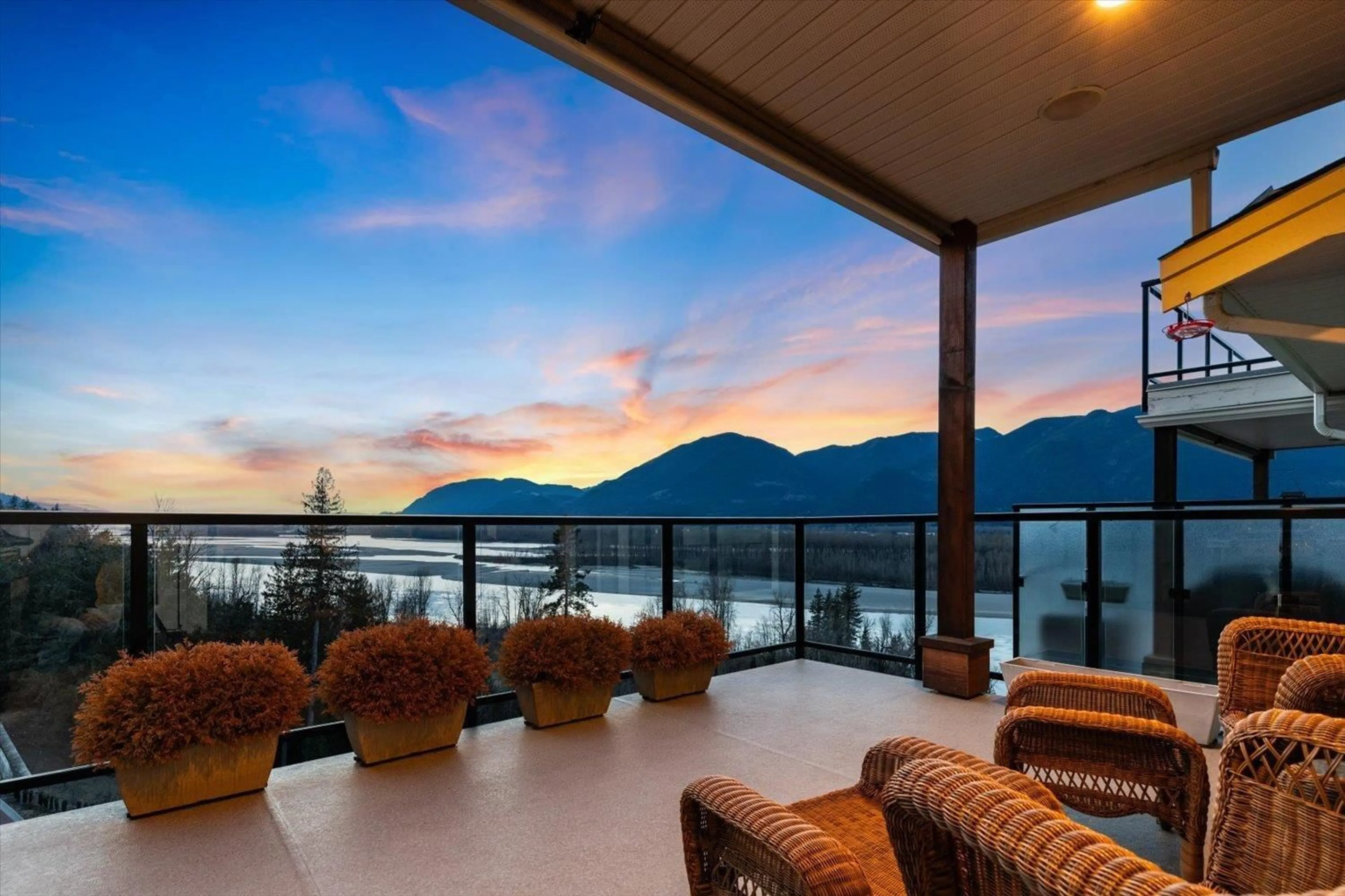 Patio, water/lake/river/ocean view for 40 43685 CHILLIWACK MOUNTAIN ROAD|Chilli, Chilliwack British Columbia V2R0X5