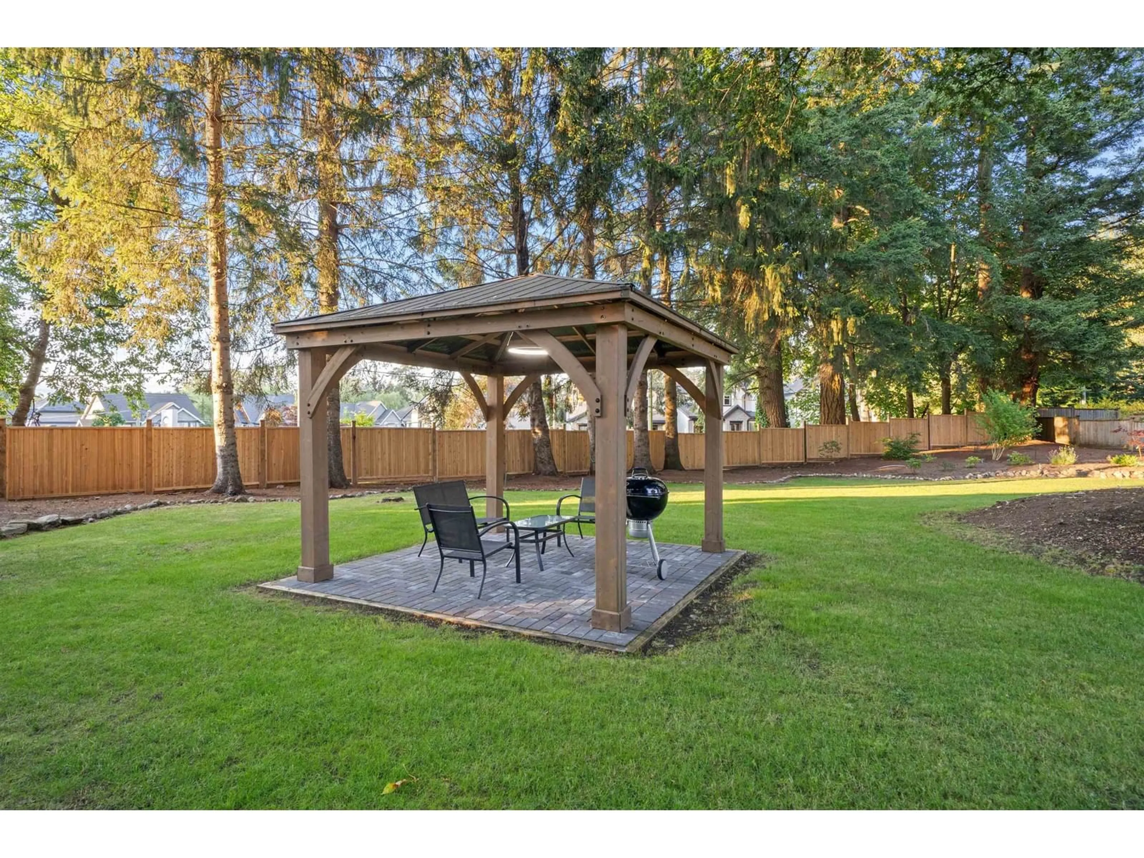 Patio, forest/trees view for 14380 GREENCREST DRIVE, Surrey British Columbia V4P1M1