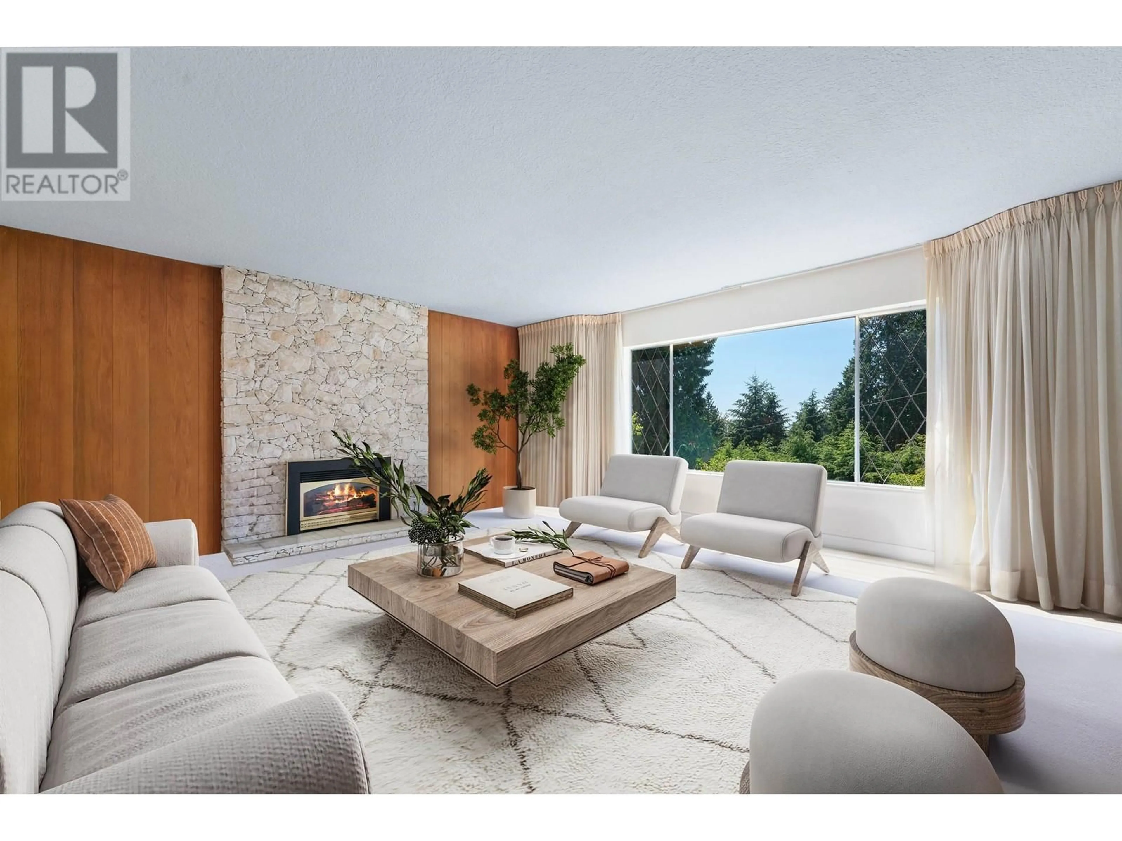 Living room with furniture, ceramic/tile floor for 1880 27TH STREET, West Vancouver British Columbia V7V4L2