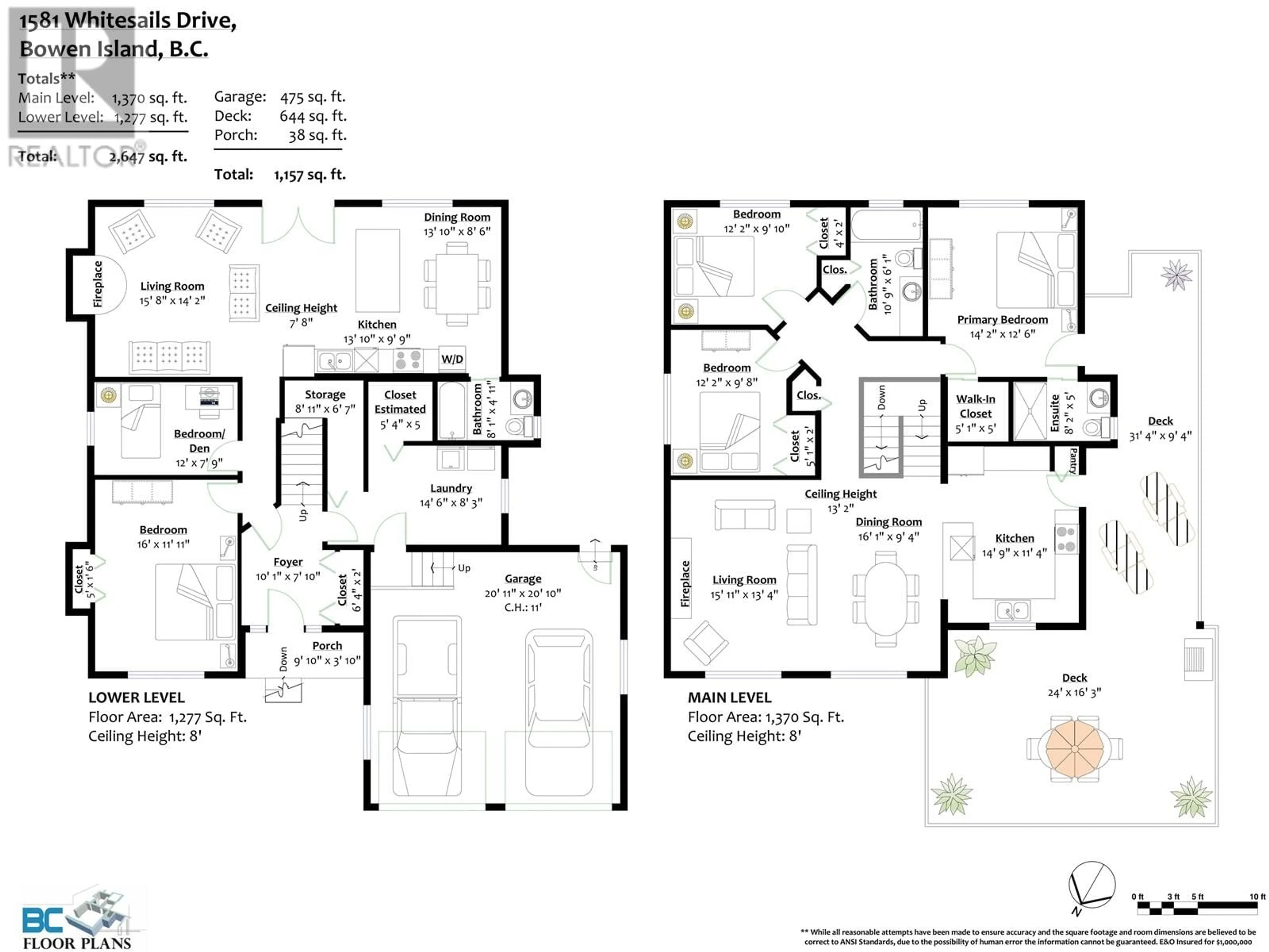 Floor plan for 1581 WHITESAILS DRIVE, Bowen Island British Columbia V0N1G2