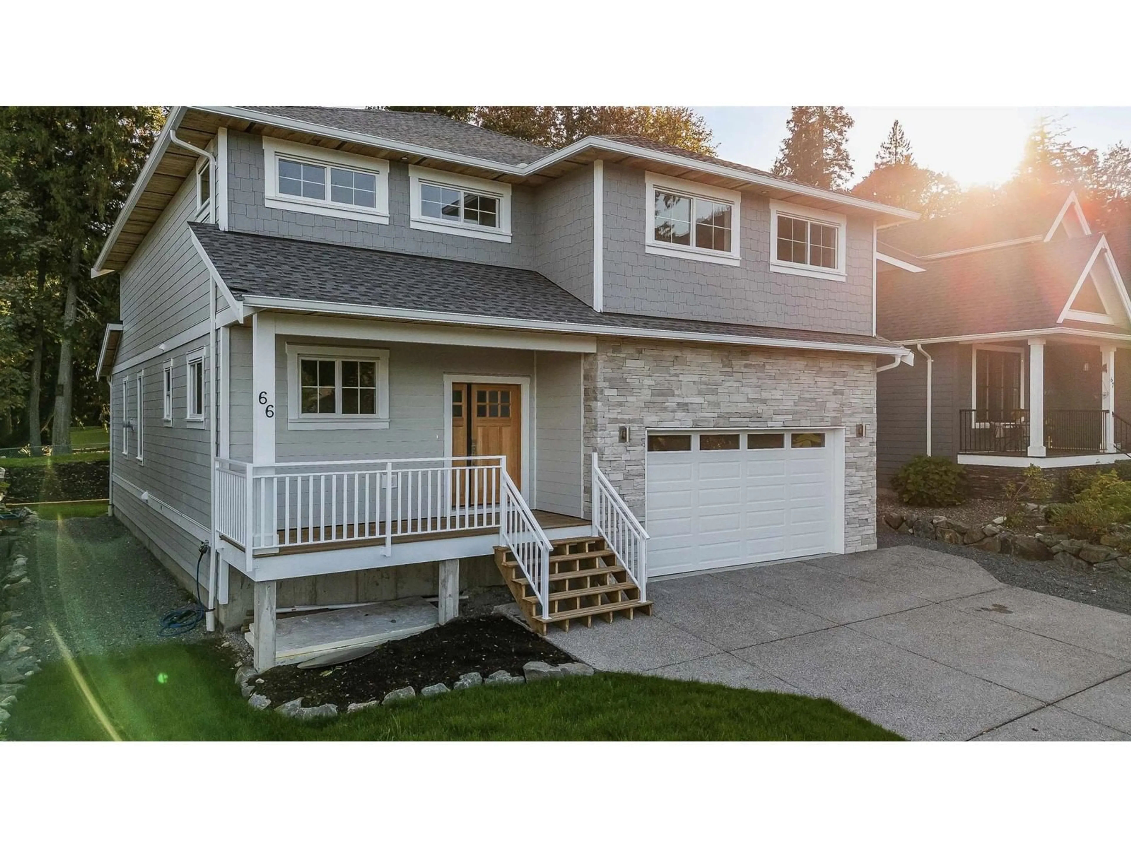 Home with vinyl exterior material, street for 66 14500 MORRIS VALLEY ROAD, Mission British Columbia V0M1A1