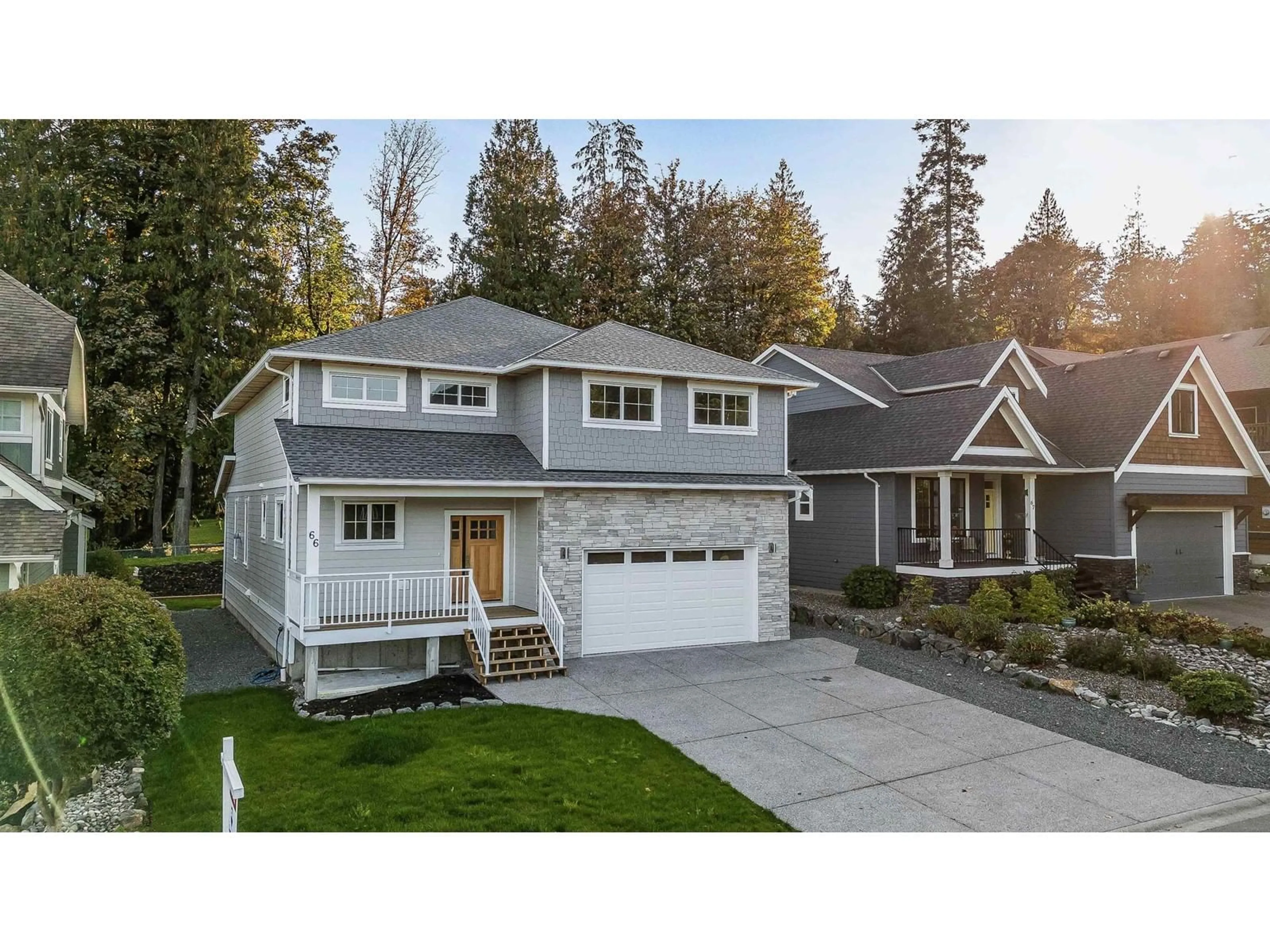 Home with vinyl exterior material, street for 66 14500 MORRIS VALLEY ROAD, Mission British Columbia V0M1A1