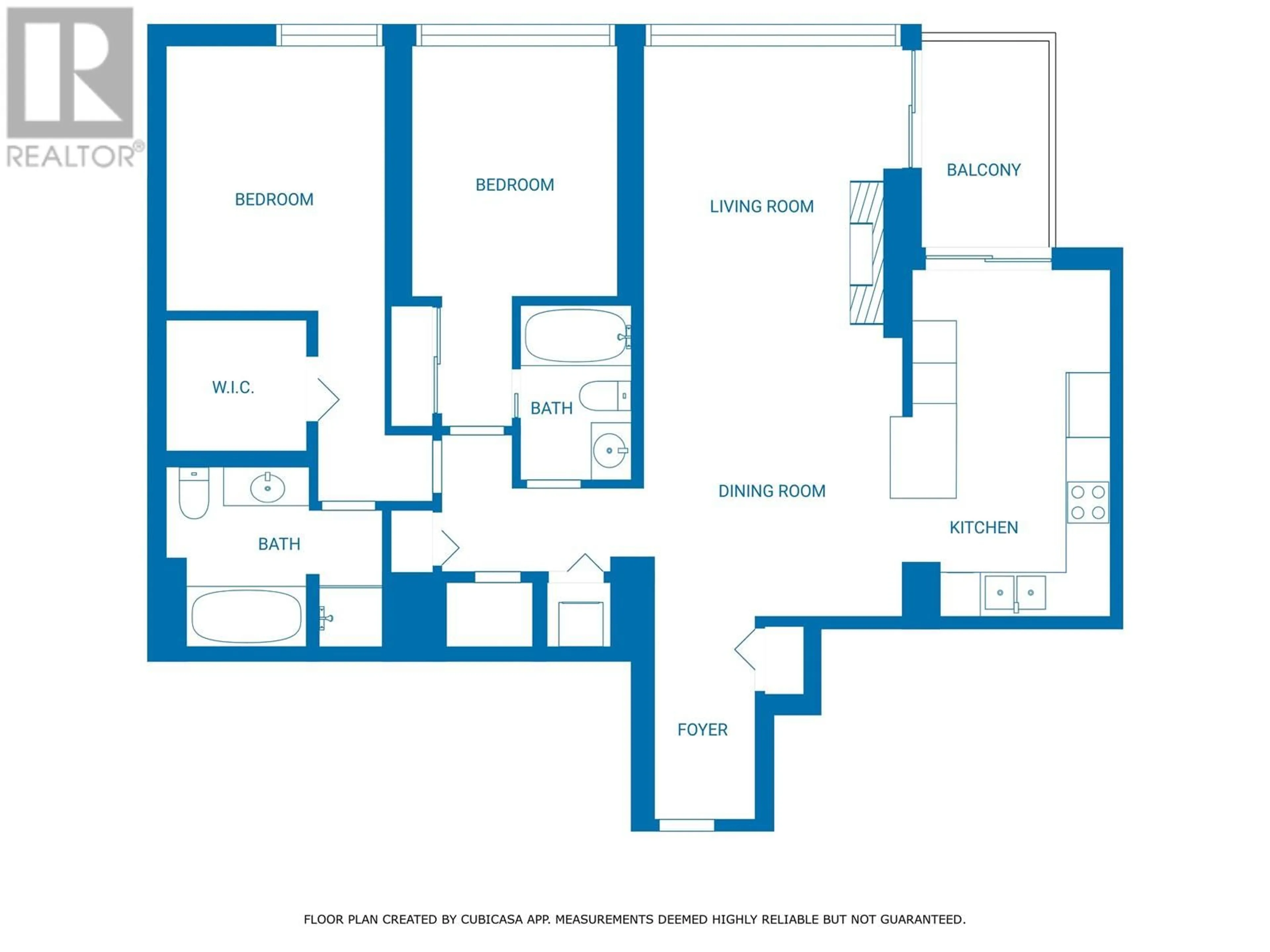 Floor plan for 501 - 1710 BAYSHORE DRIVE, Vancouver British Columbia V6G3G4