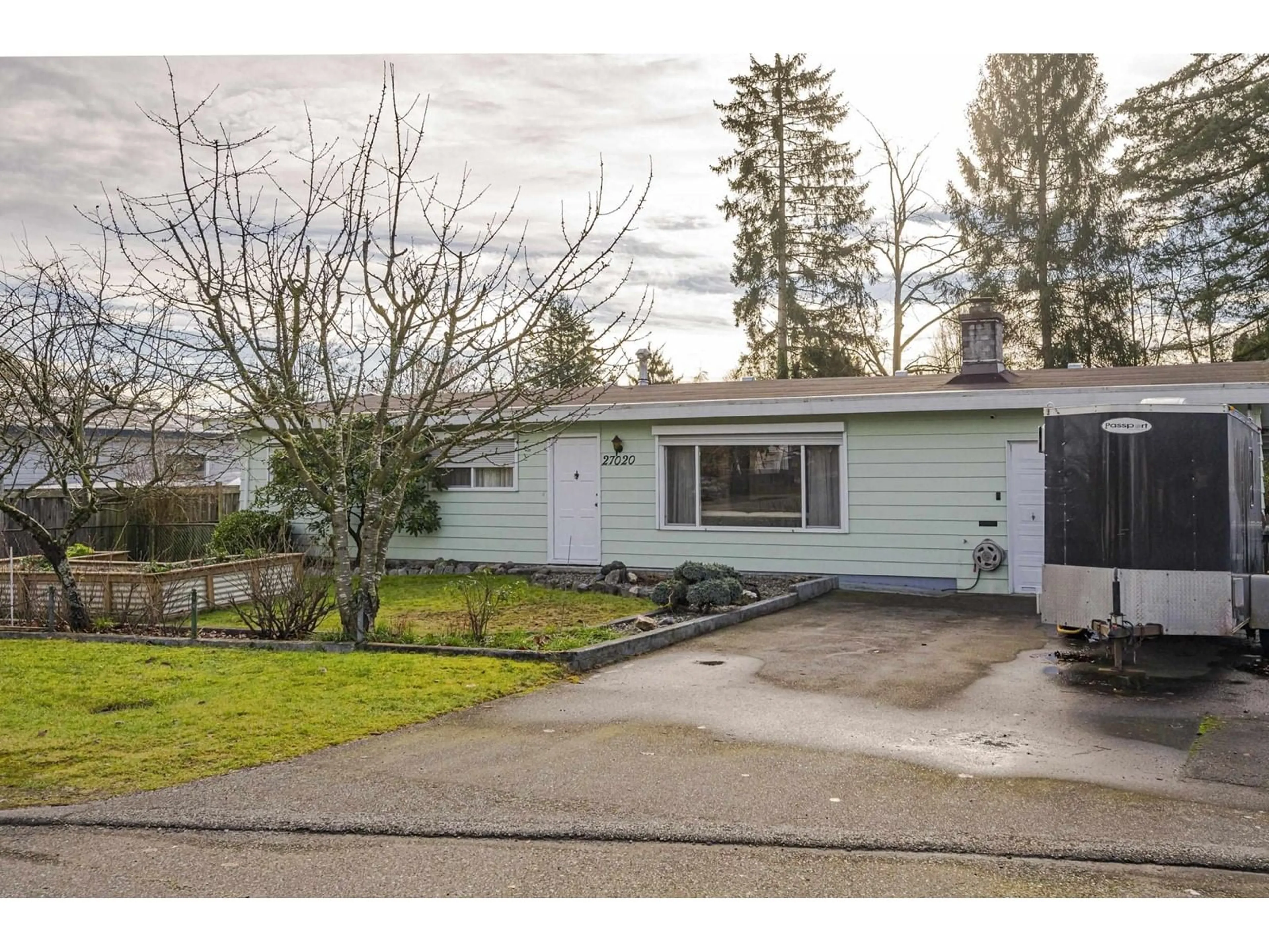 Home with vinyl exterior material, street for 27020 28B AVENUE, Langley British Columbia V4W3A5