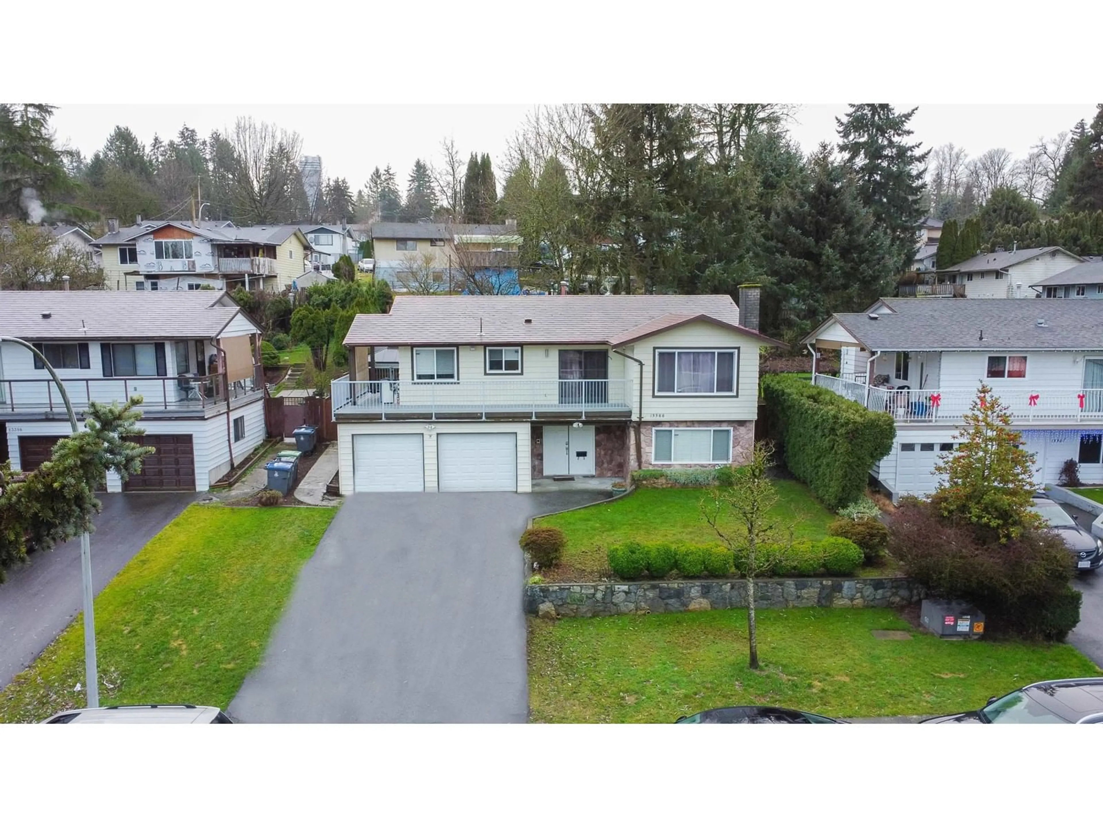 A pic from outside/outdoor area/front of a property/back of a property/a pic from drone, unknown for 13388 CRESTVIEW DRIVE, Surrey British Columbia V3R6T1