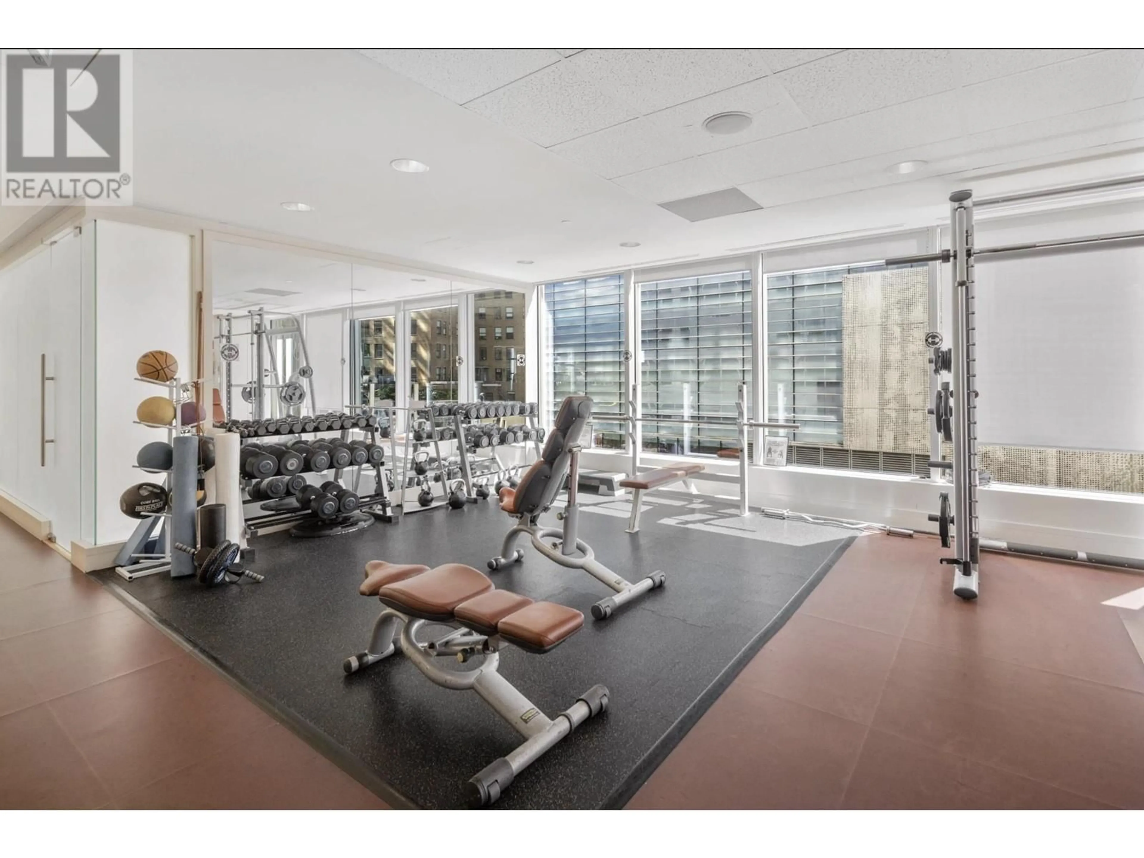 Gym or fitness room for 3005 1077 W CORDOVA STREET, Vancouver British Columbia V6C2C6