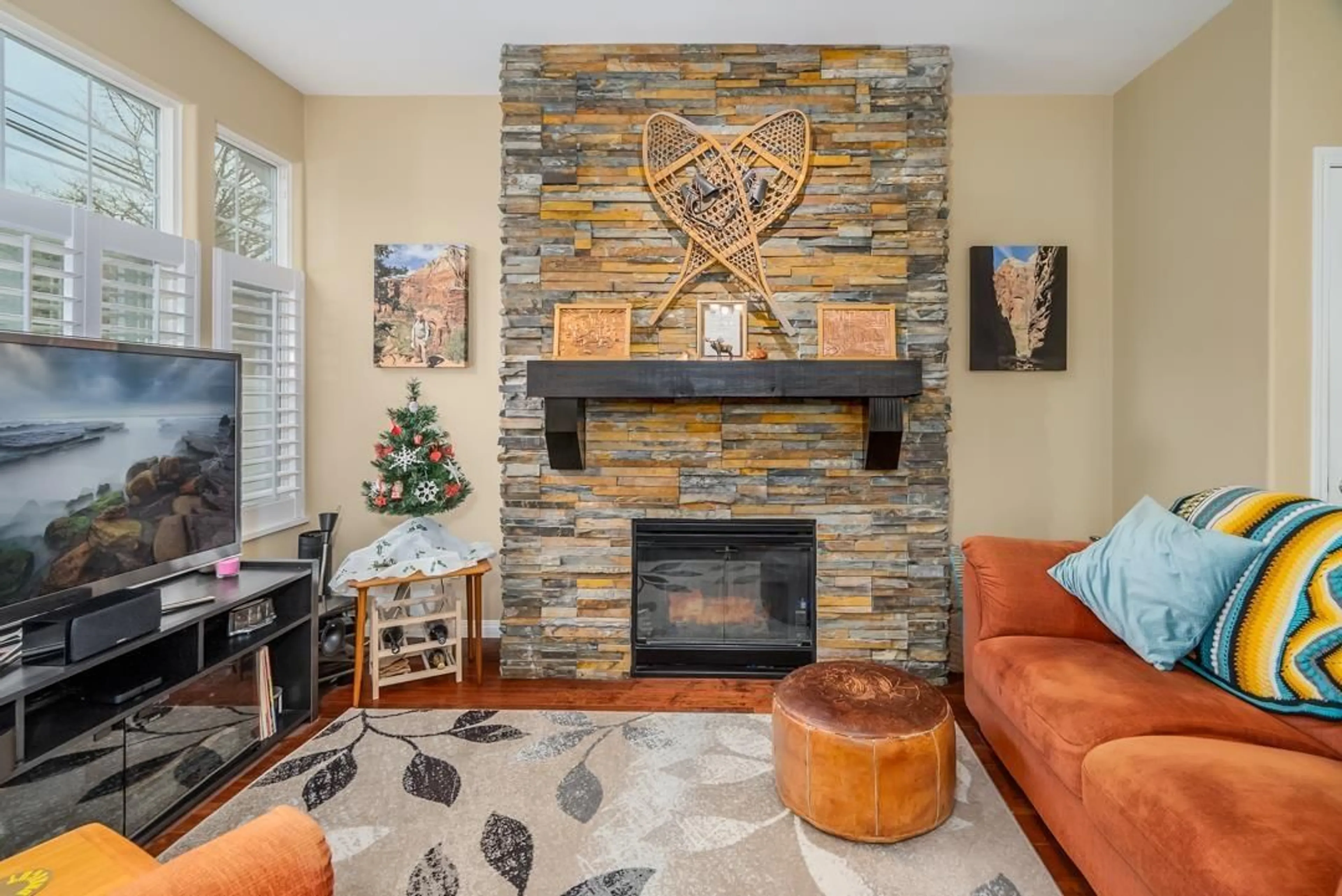 Living room with furniture, ceramic/tile floor for 12 20770 97B AVENUE, Langley British Columbia V1M3X9